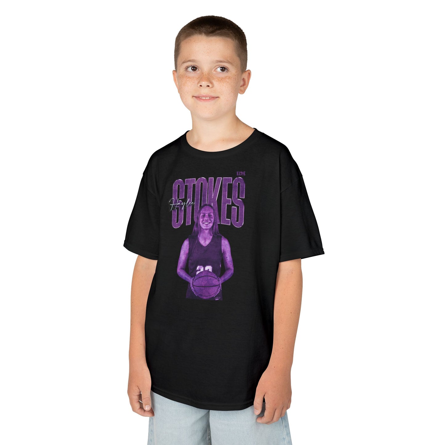 Haylee Stokes Faded Glory Kids Tee