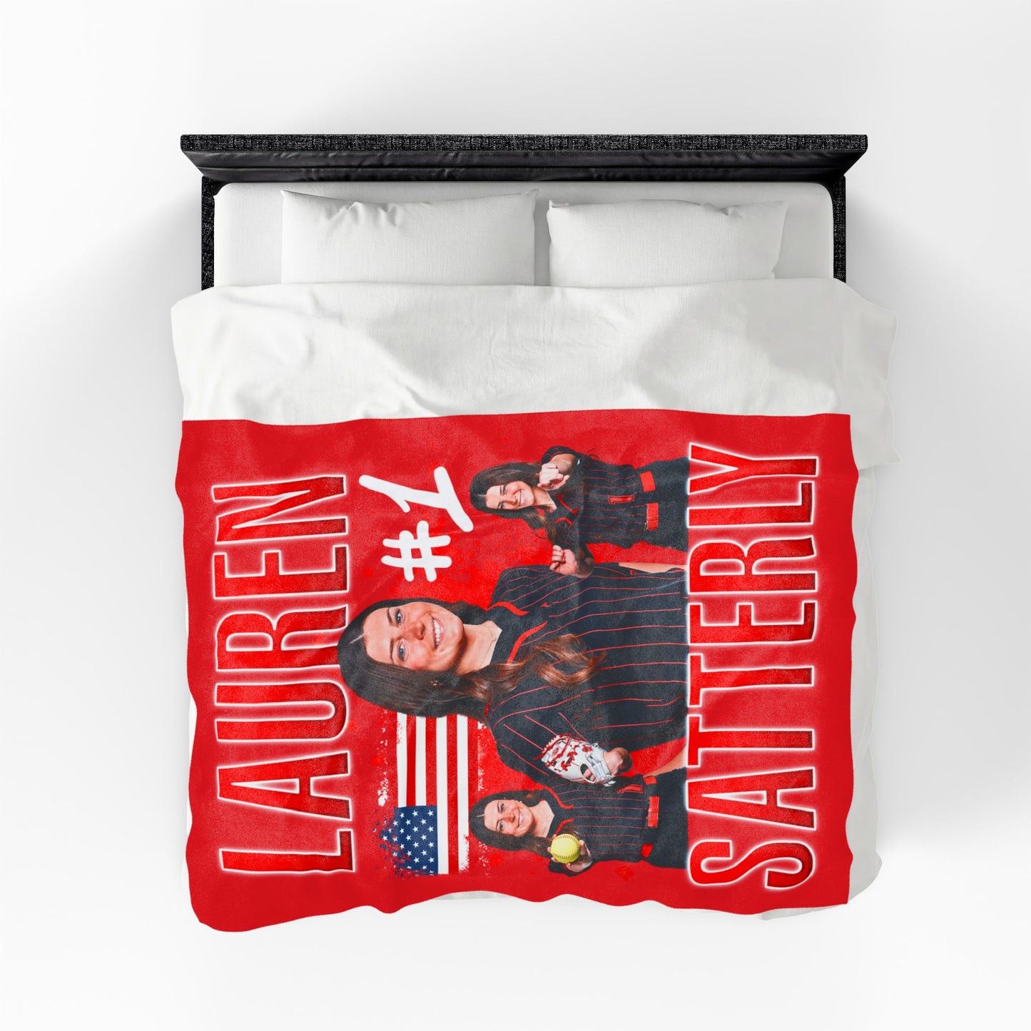 Lauren Satterly 60"-80" Plush Blanket
