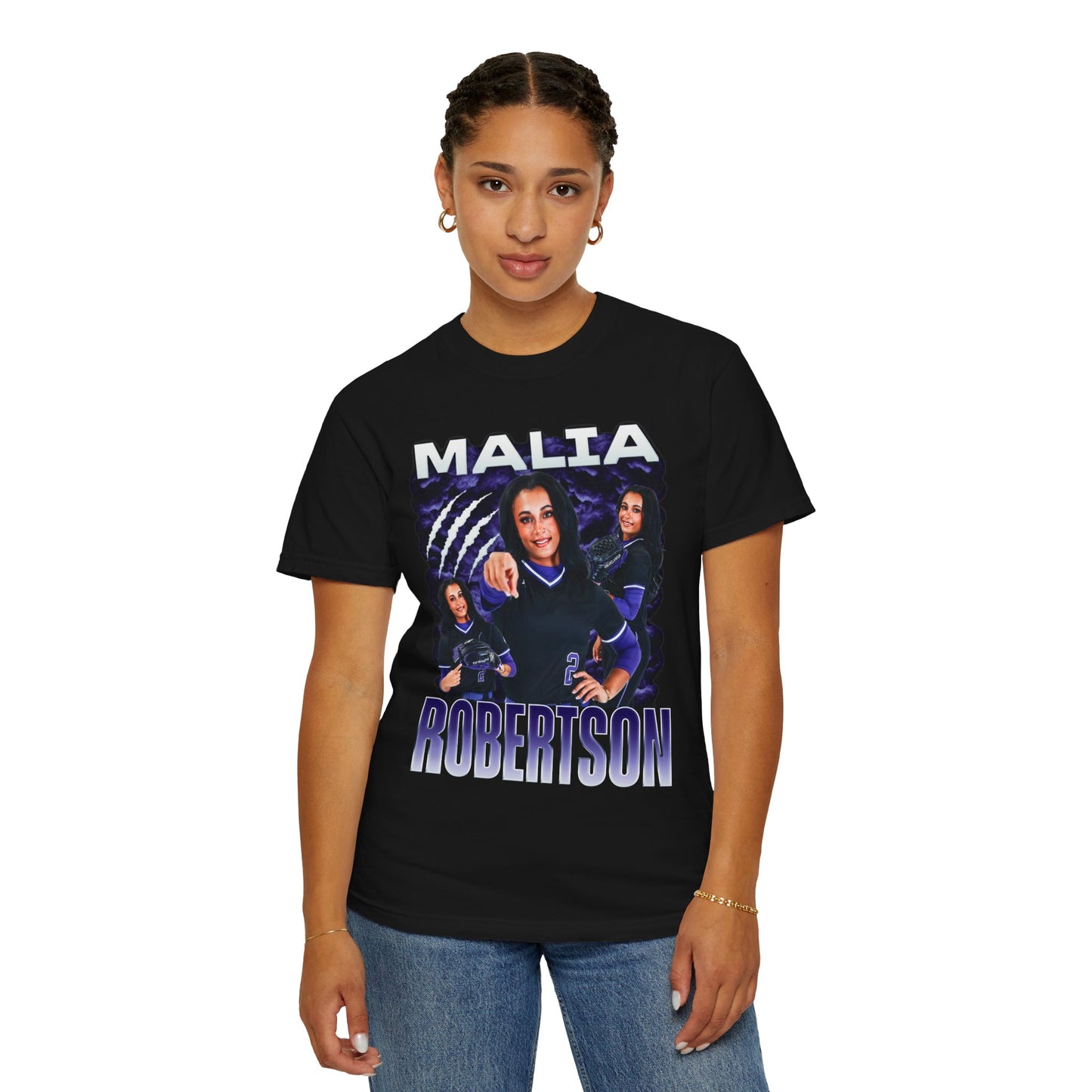 Malia Robertson White & Combo Colored Premium Tee