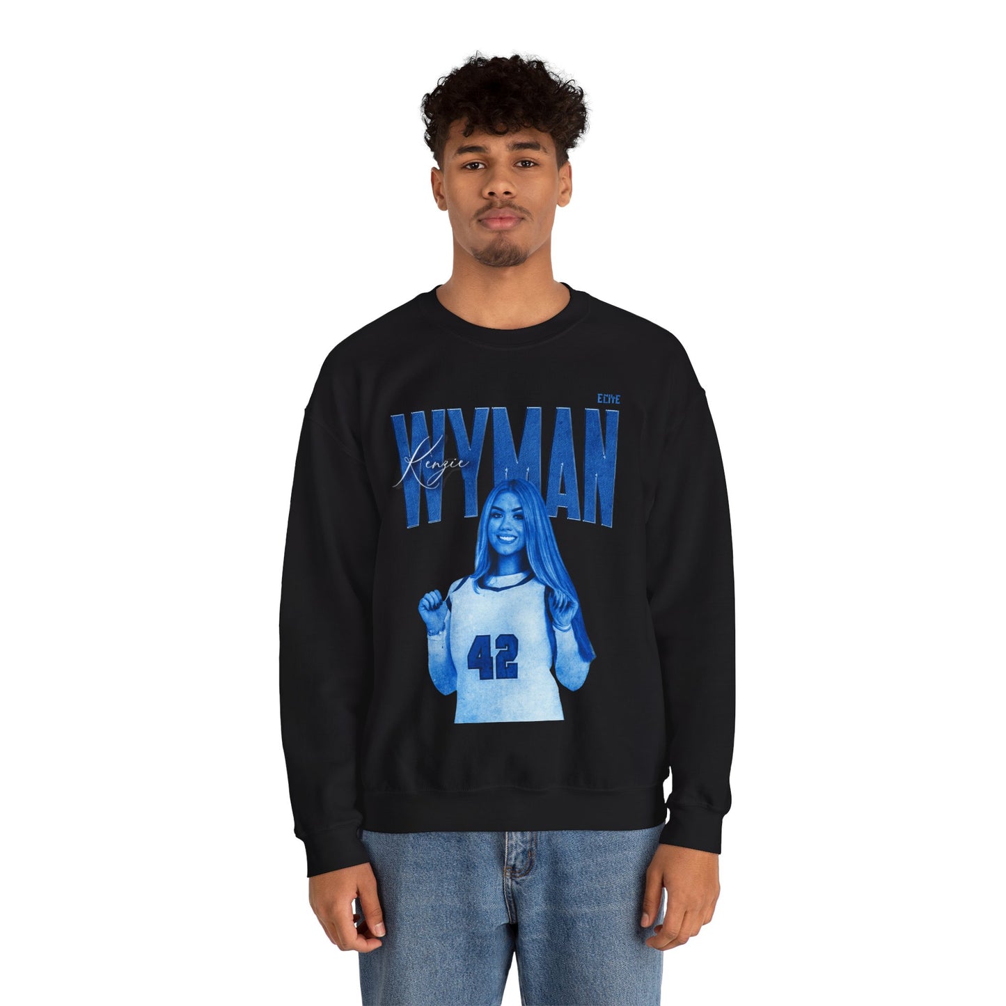 Kenzie Wyman Faded Glory Crewneck Sweatshirt