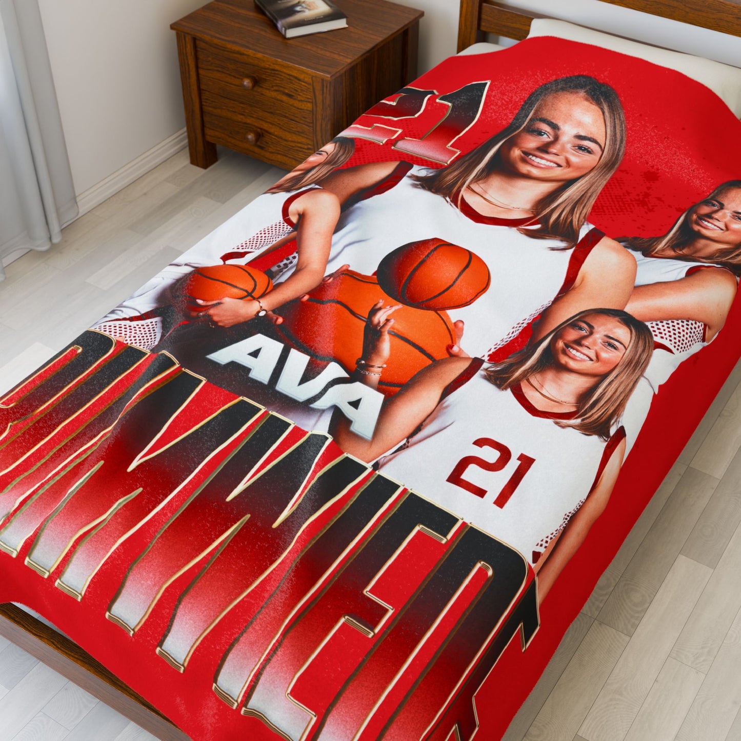 Ava Krumwiede 60"-80" Plush Blanket