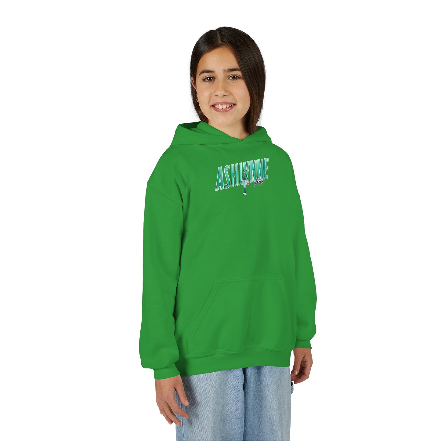 Ashlynne Vote Cursive Combo Colored Kids Hoodie