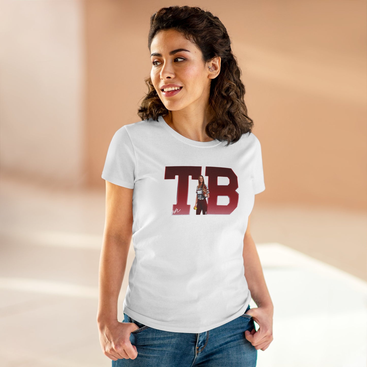 Taryn Bennett Big Initials Women's Tee
