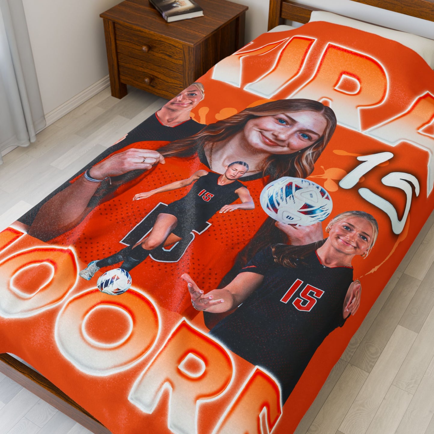 Kira Moore 60"-80" Plush Blanket