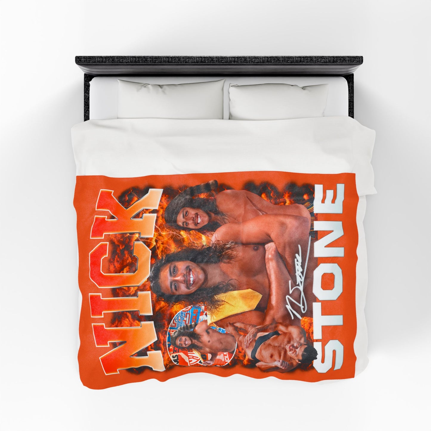 Nick Stone Lightning Storm 60"-80" Plush Blanket