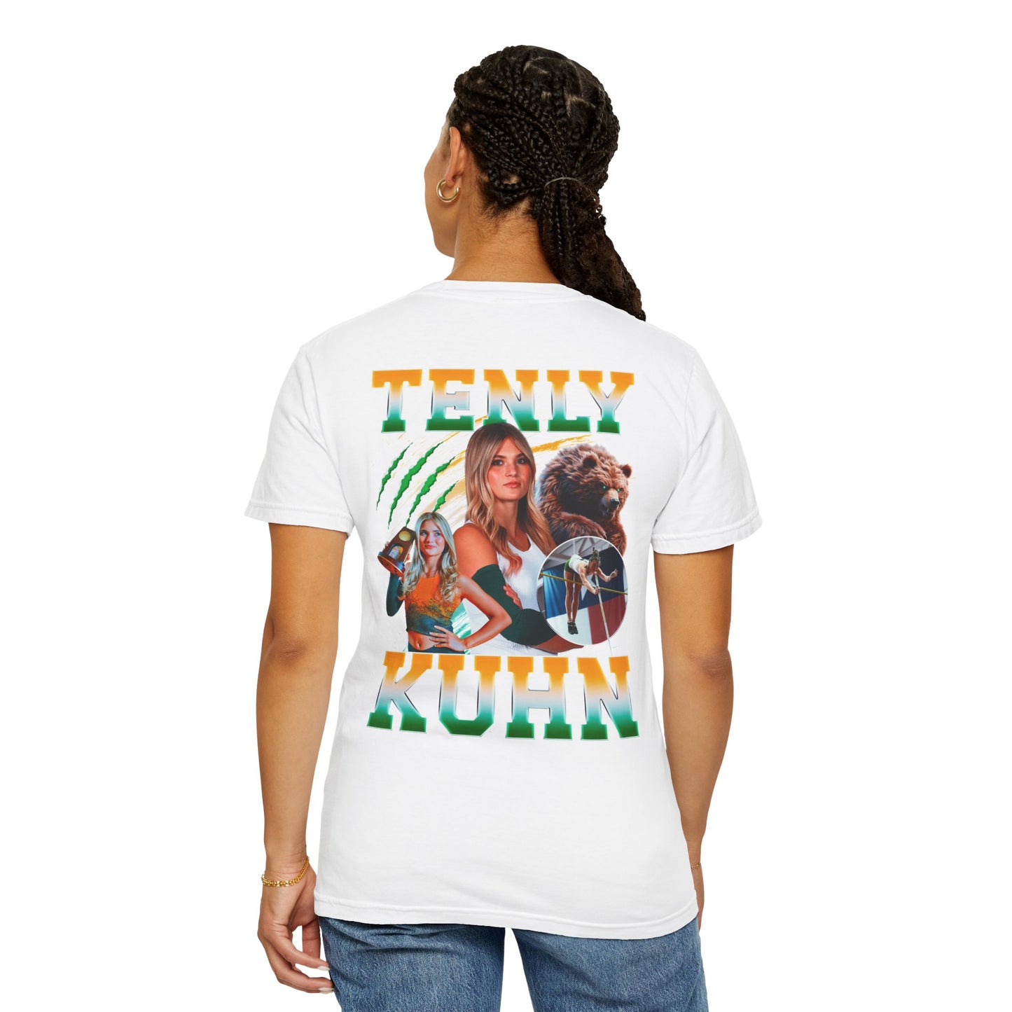 Tenly Kuhn Logo Front & Back Premium Tee