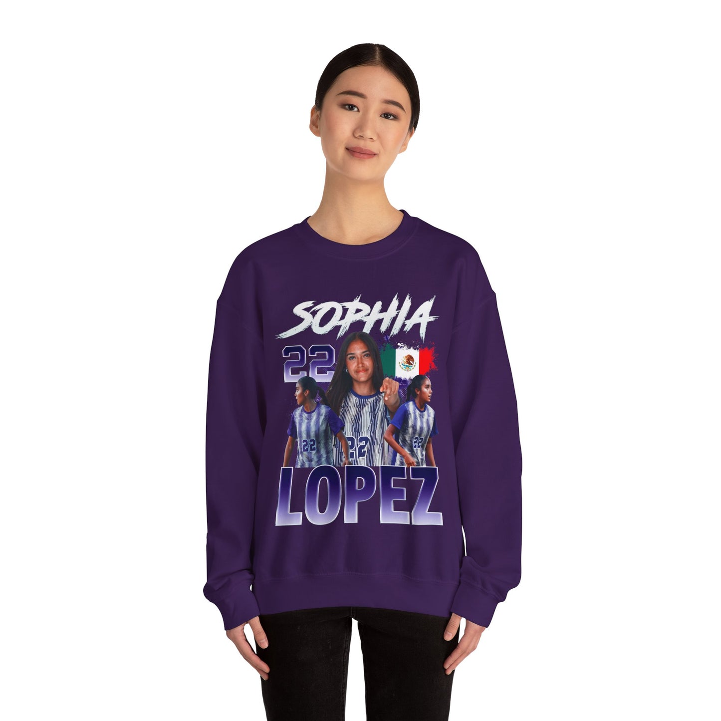 Sophia Lopez Crewneck Sweatshirt