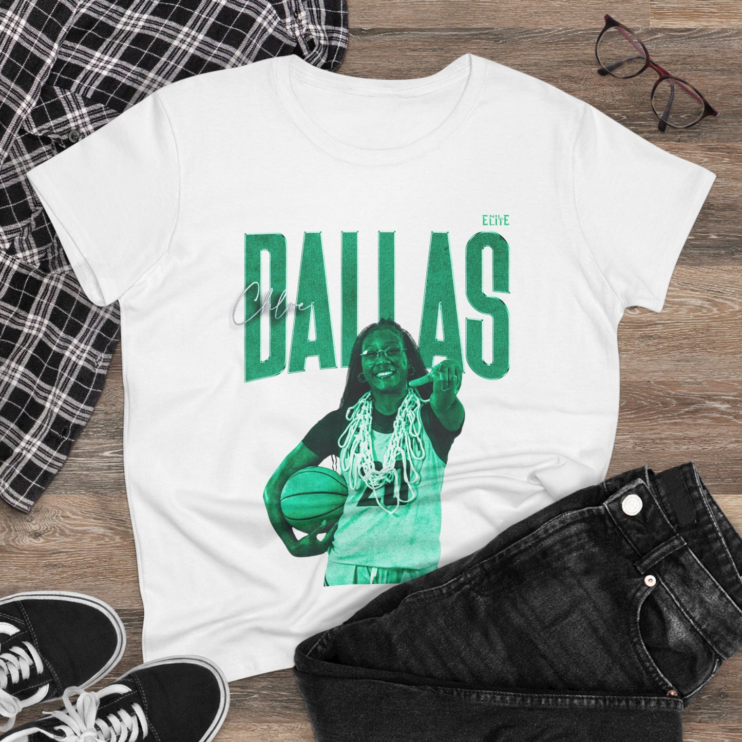 Chloe Dallas Faded Glory Women's Tee