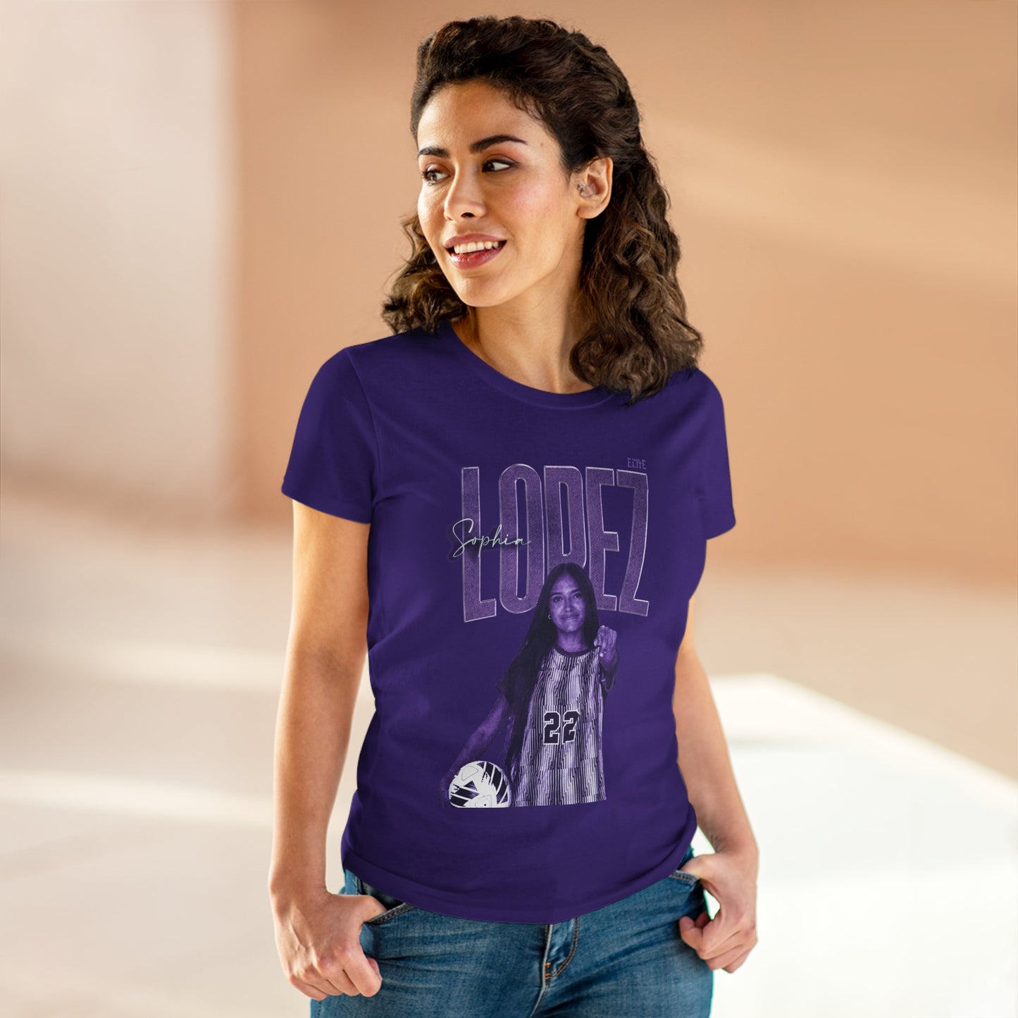 Sophia Lopez Faded Glory Women's Tee