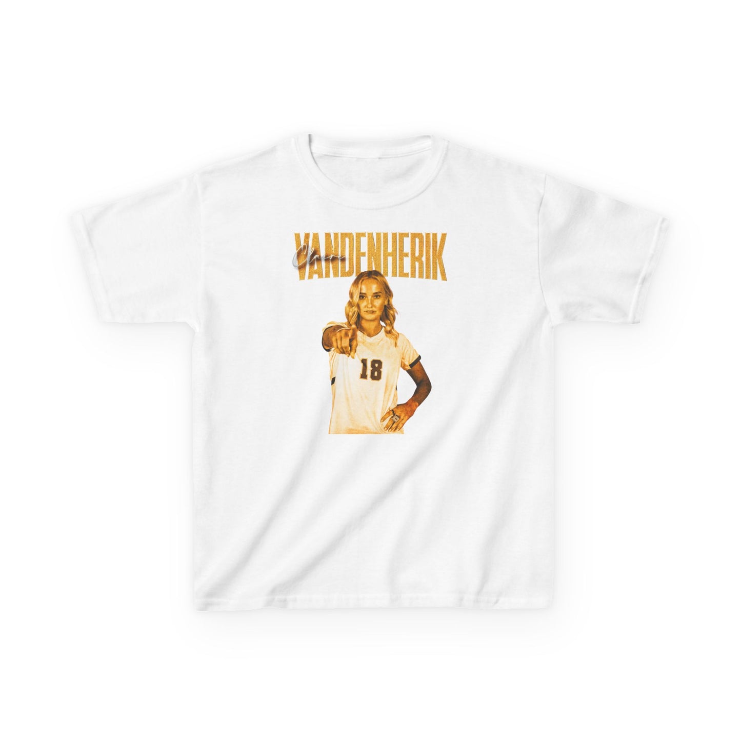 Claire Vandenherik Faded Glory Kids Tee