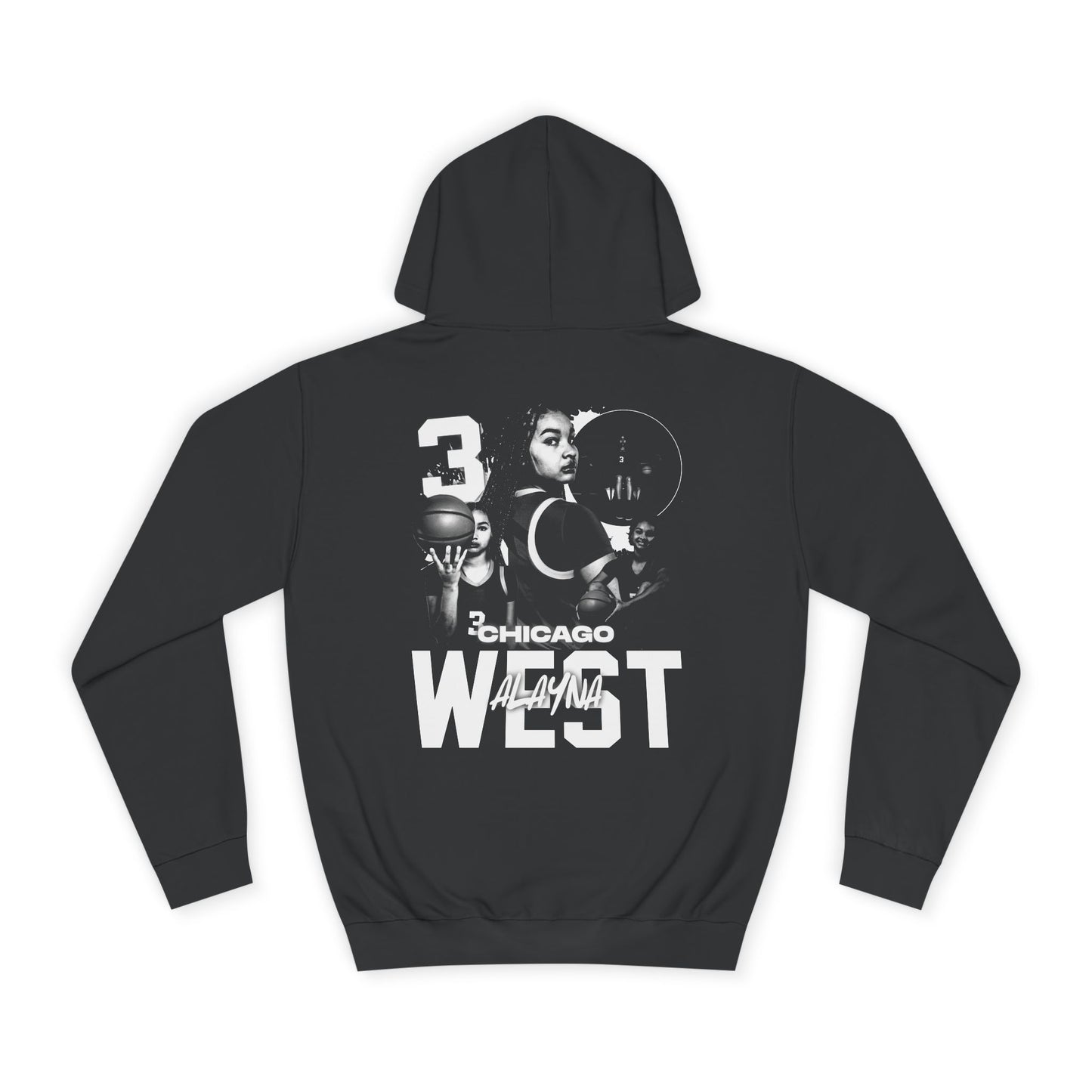 Alayna West Vintage Blackout Premium Hoodie