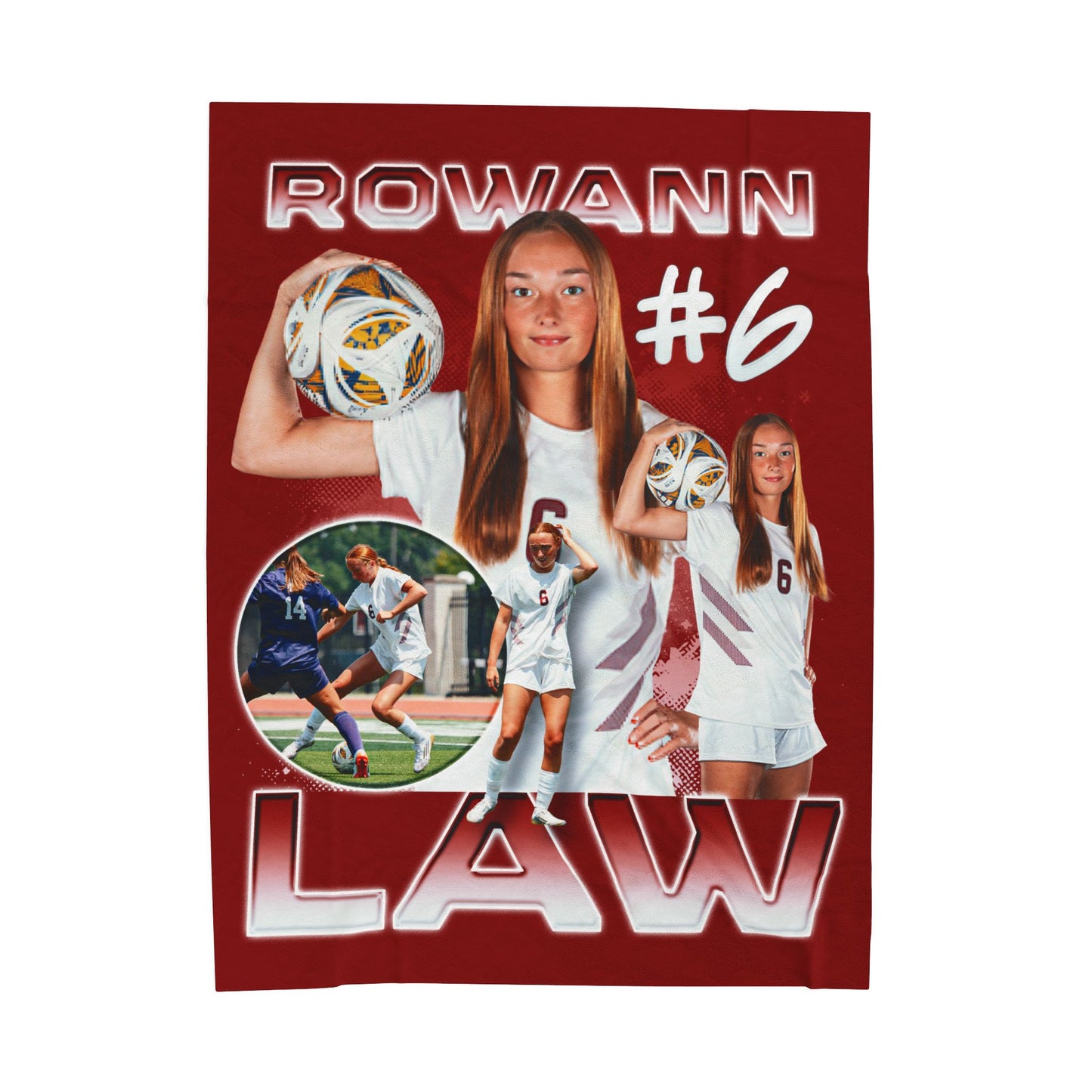 Rowann Law 60"-80" Plush Blanket