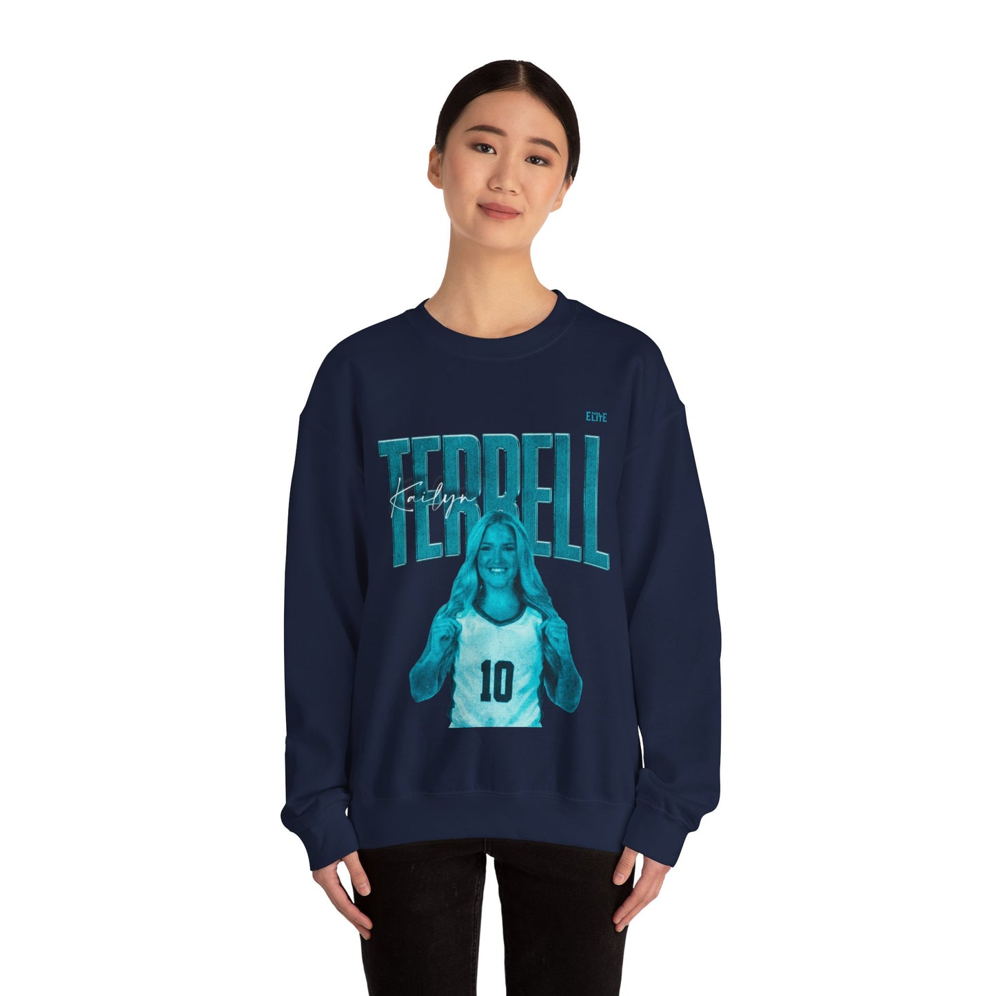 Kailyn Terrell Faded Glory Crewneck Sweatshirt