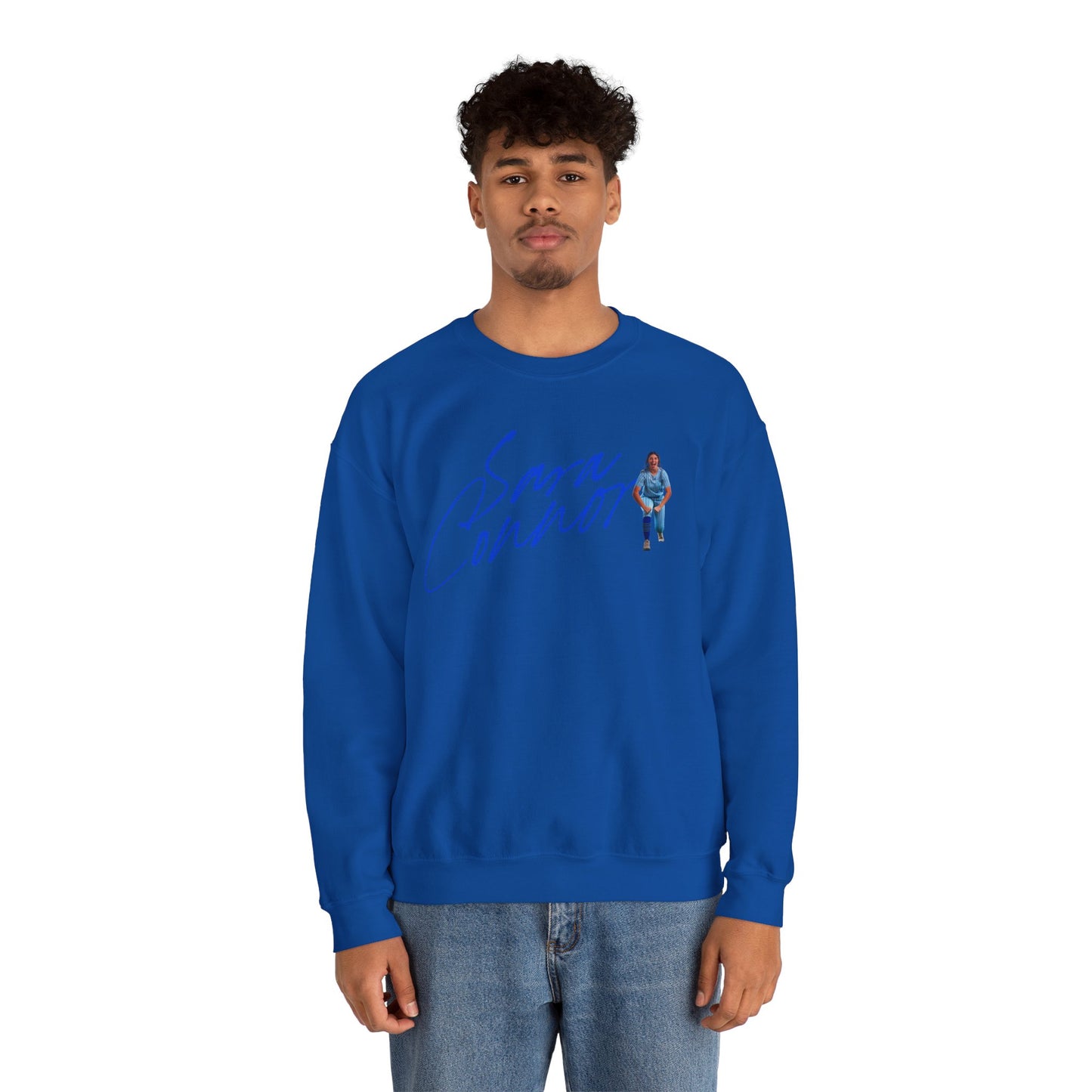 Sara Connor Cursive Crewneck Sweatshirt