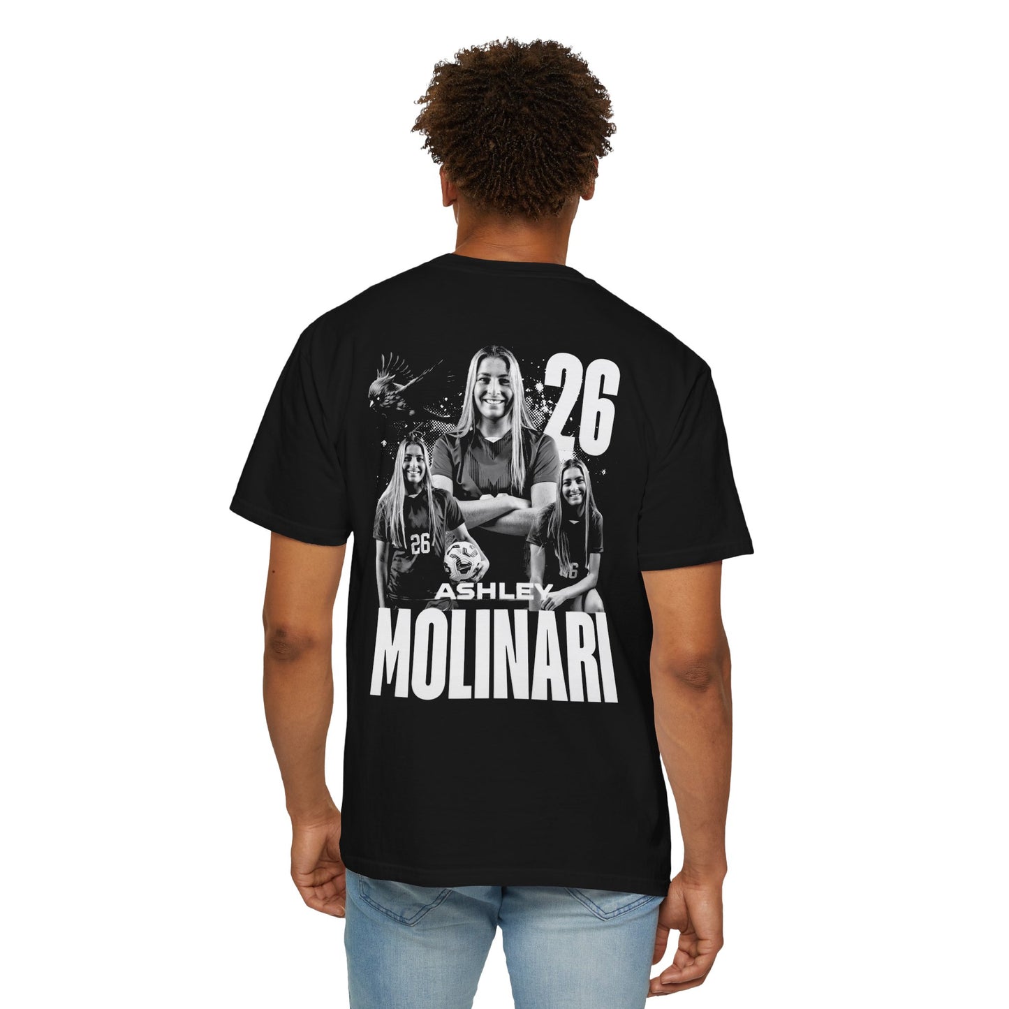 Ashley Molinari Vintage Blackout Premium Tee