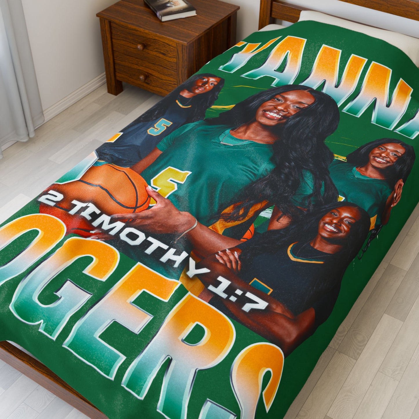 Iyanna Rogers 60"-80" Plush Blanket