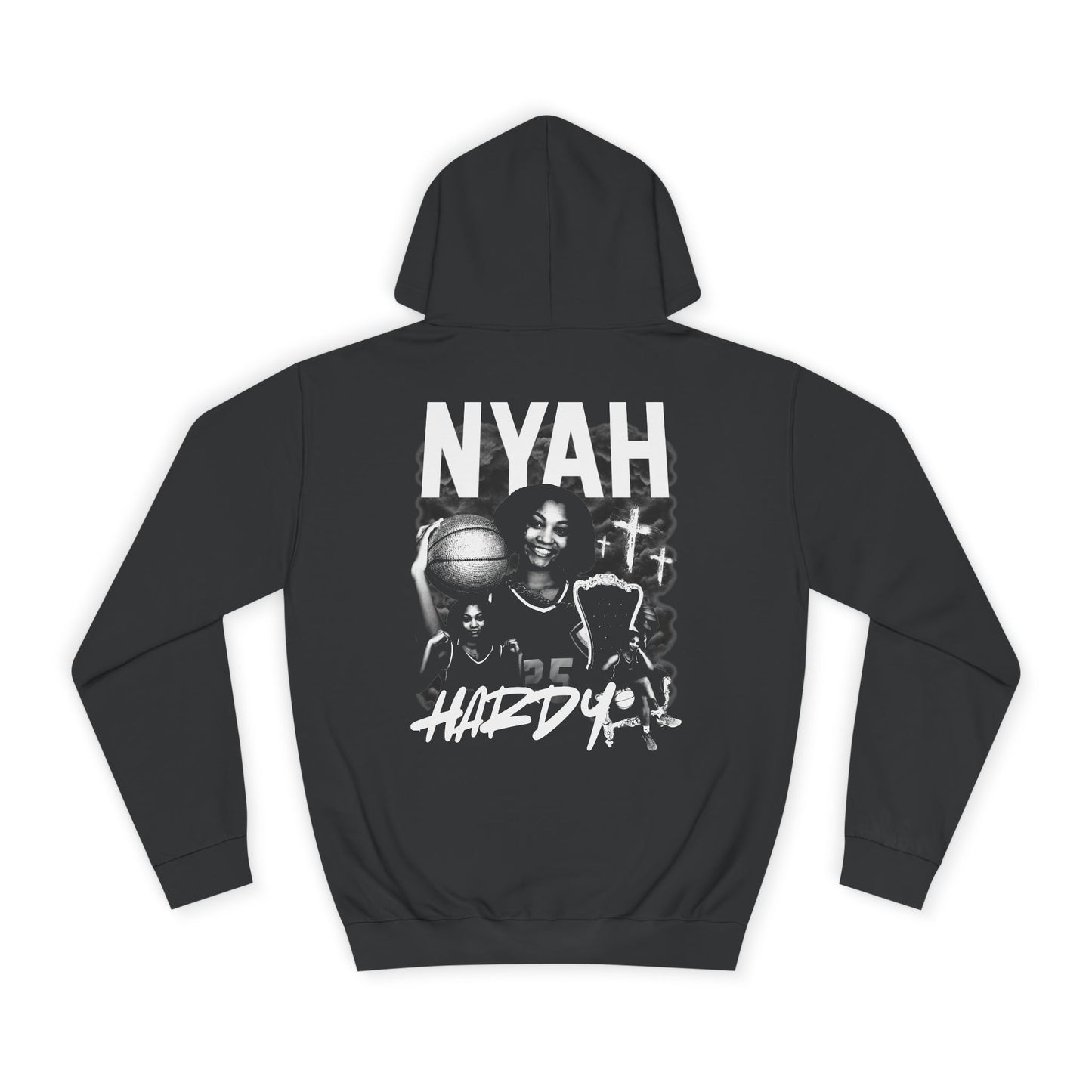 Nyah Hardy Premium Vintage Blackout Hoodie