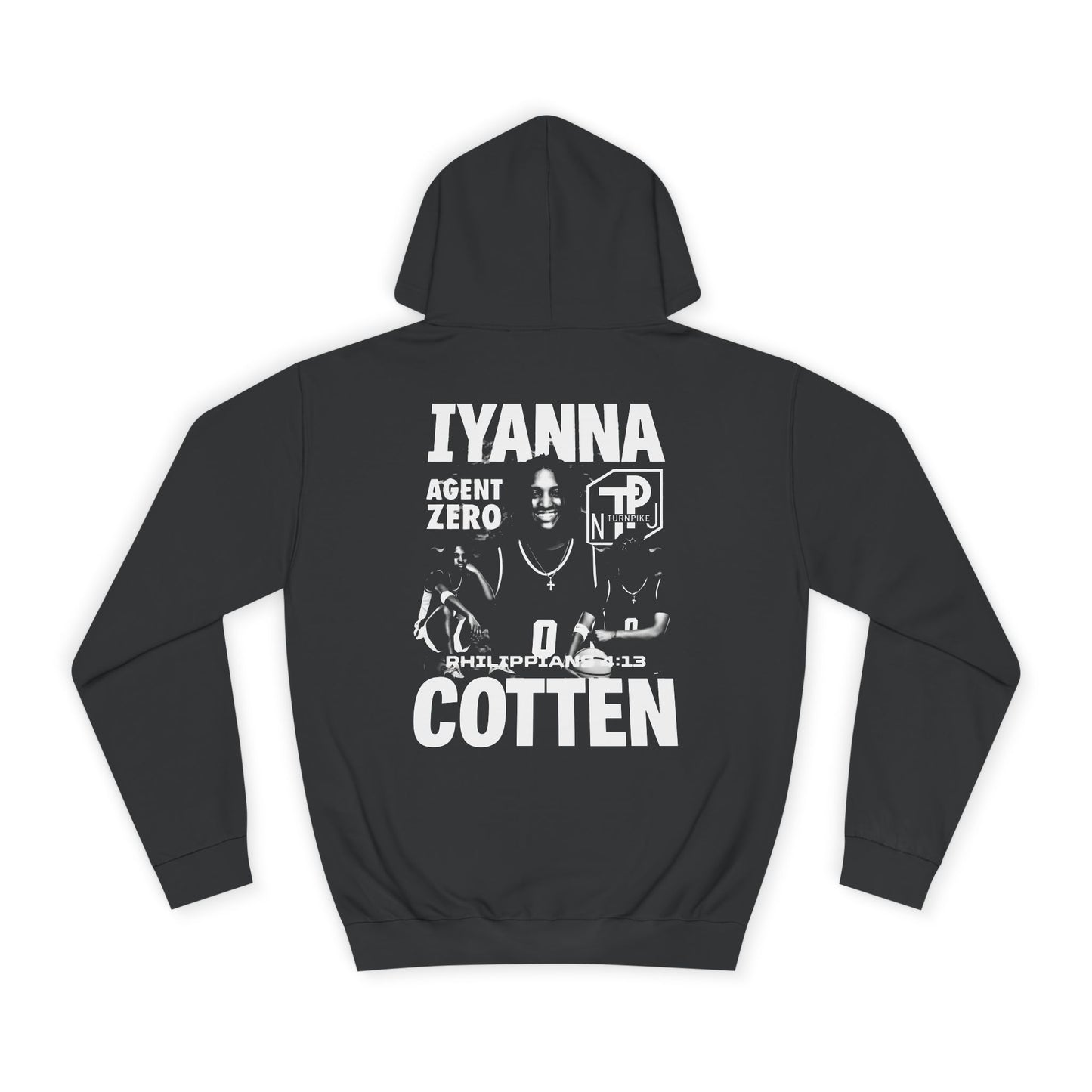 Iyanna Cotten Vintage Blackout Premium Hoodie
