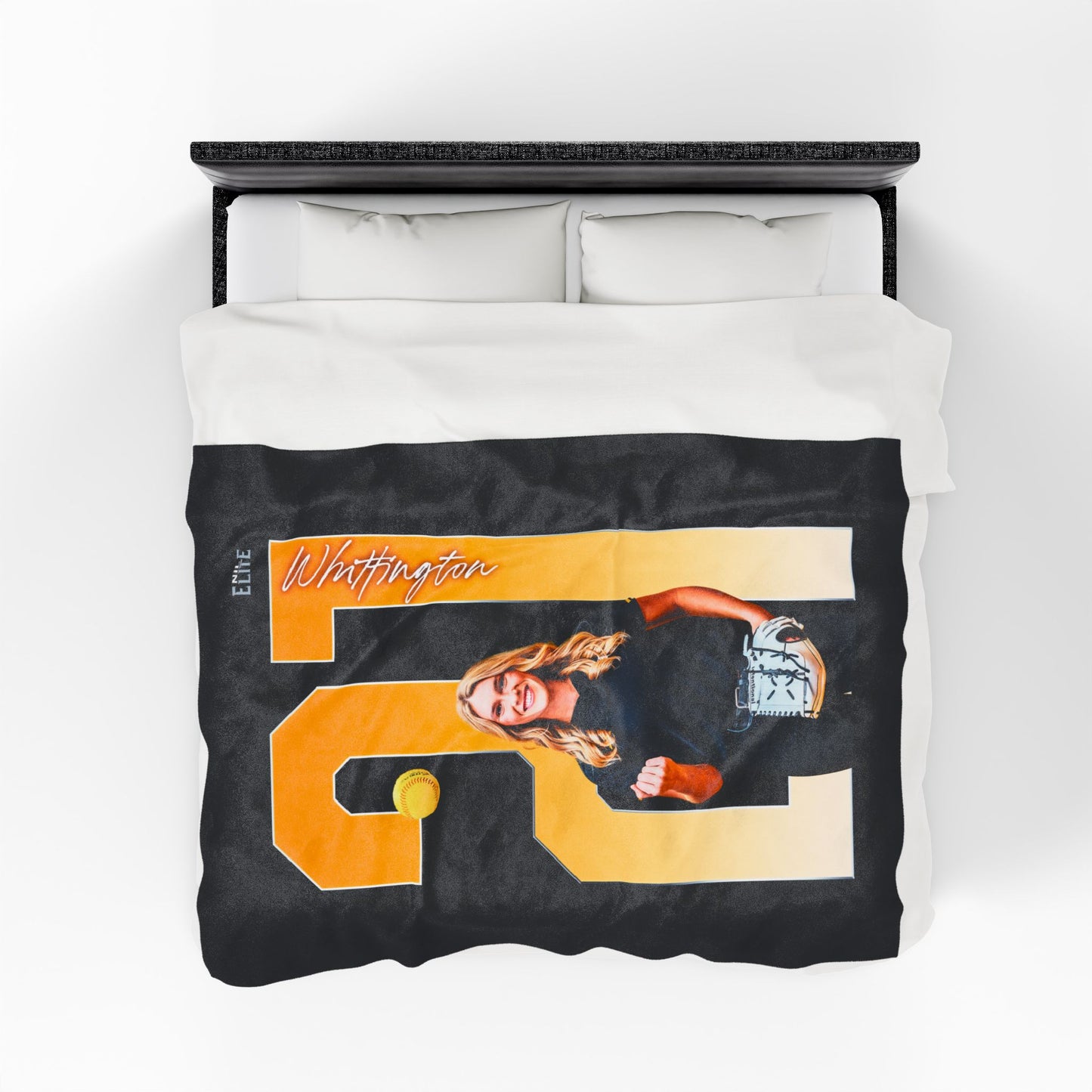 Briley Whittington Player Icon Number 60"-80" Plush Blanket