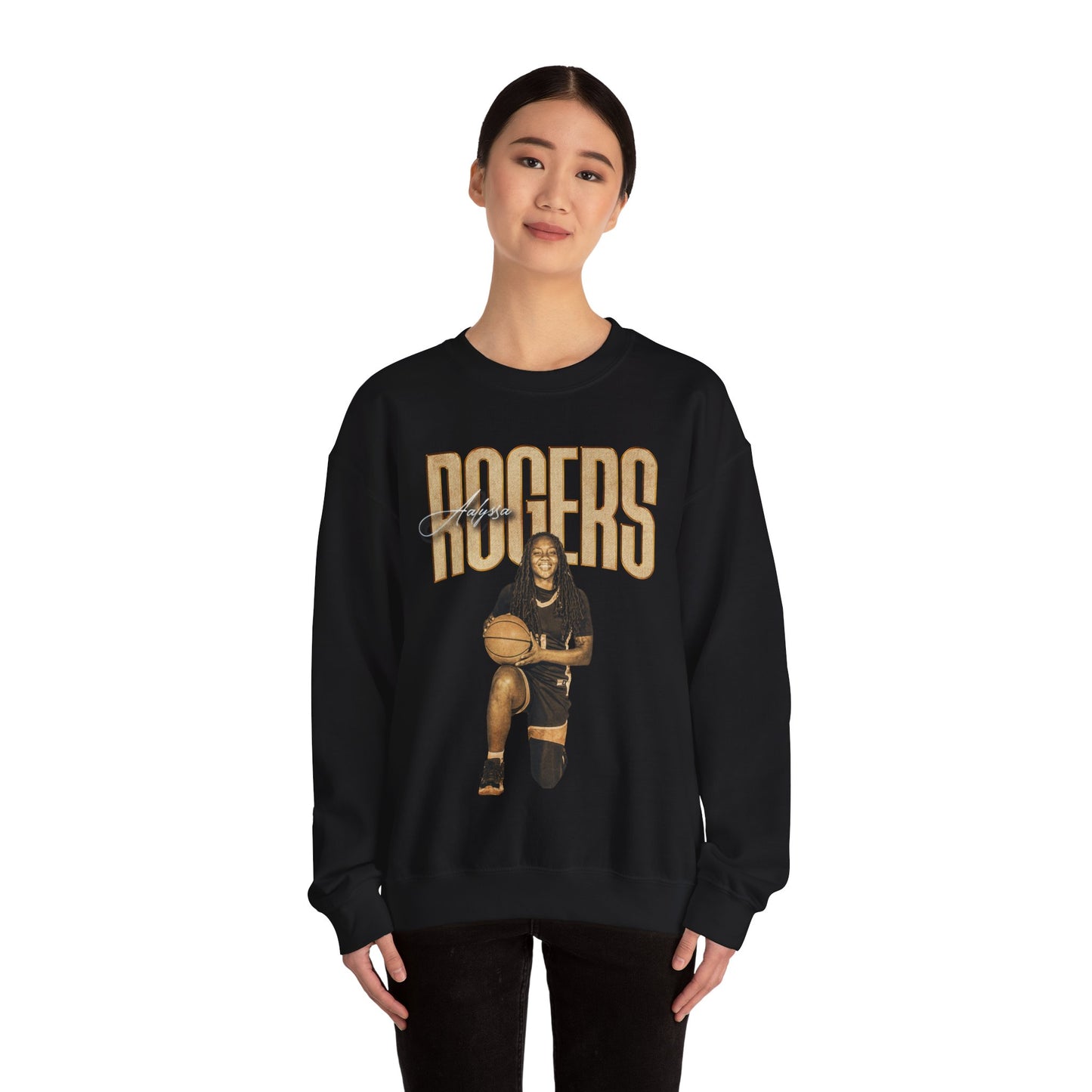 Aalyssa Rogers Faded Glory Crewneck Sweatshirt