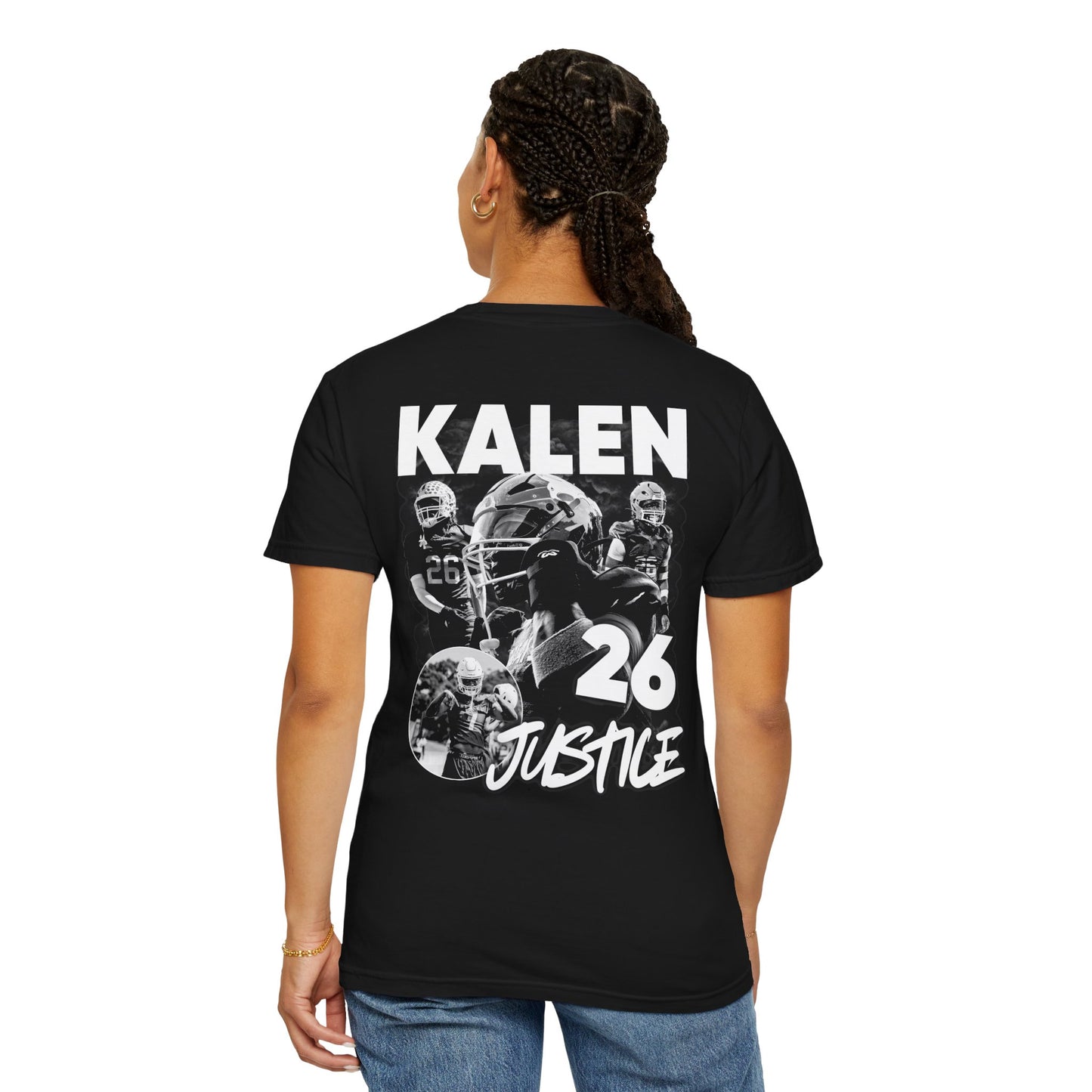 Kalen Justice Vintage Blackout Premium Tee