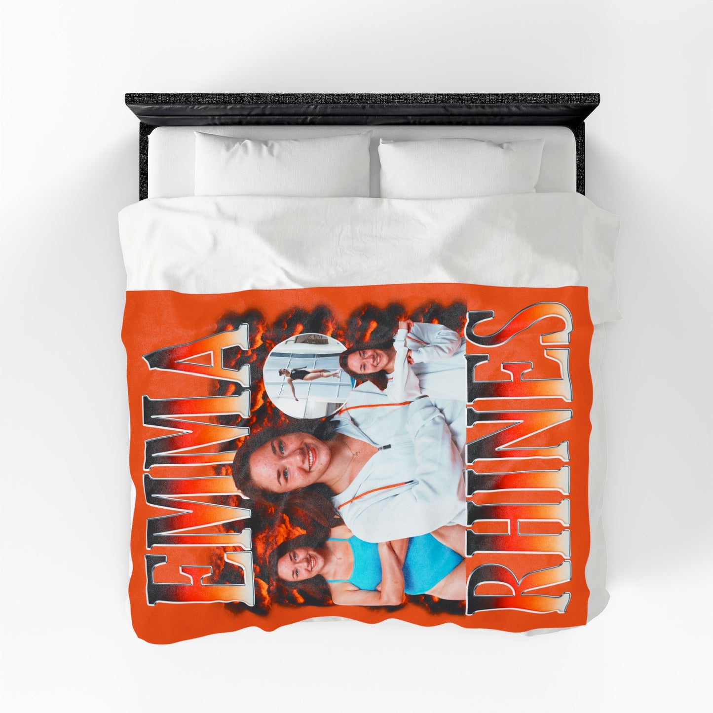 Emma Rhines Hombre Combo 60"-80" Plush Blanket