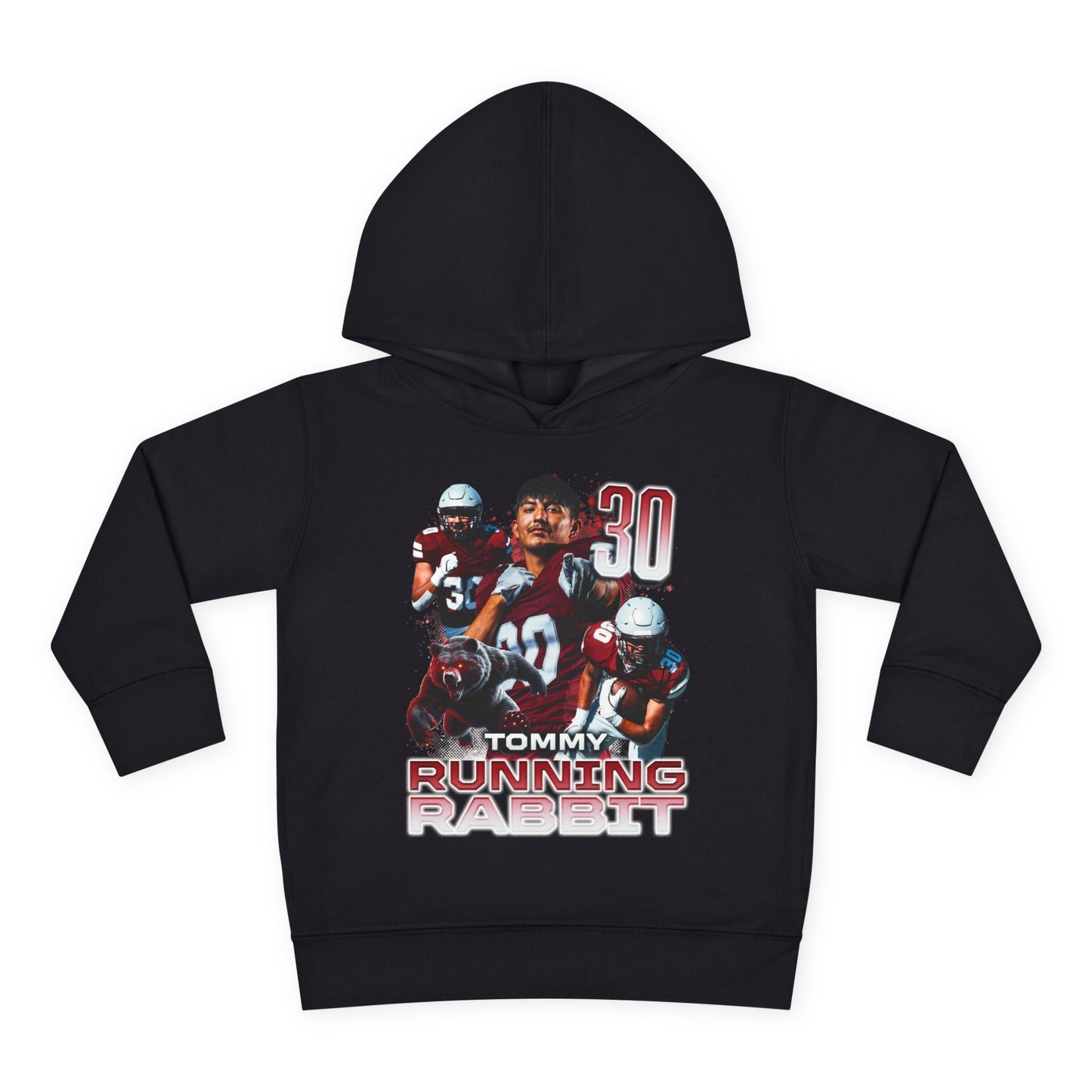 Tommy Running Rabbit Toddler Pullover Hoodie