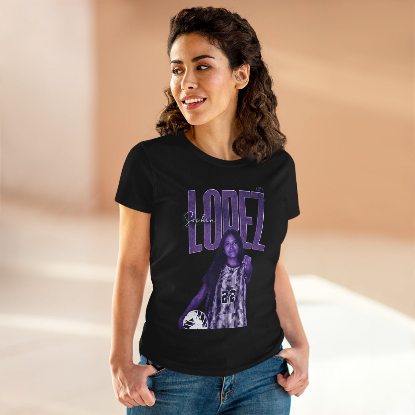 Sophia Lopez Faded Glory Women's Tee