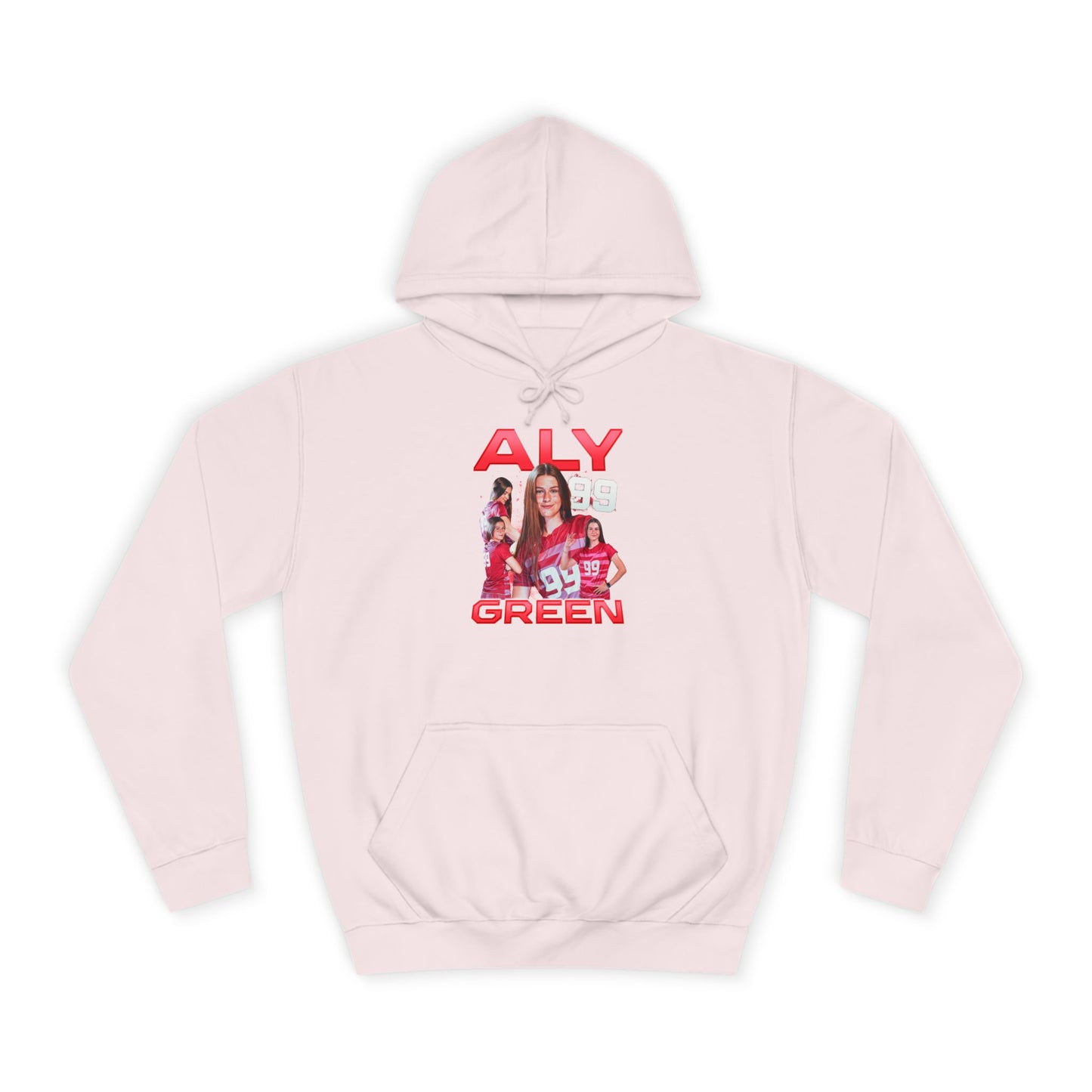 Aly Green Premium Hoodie