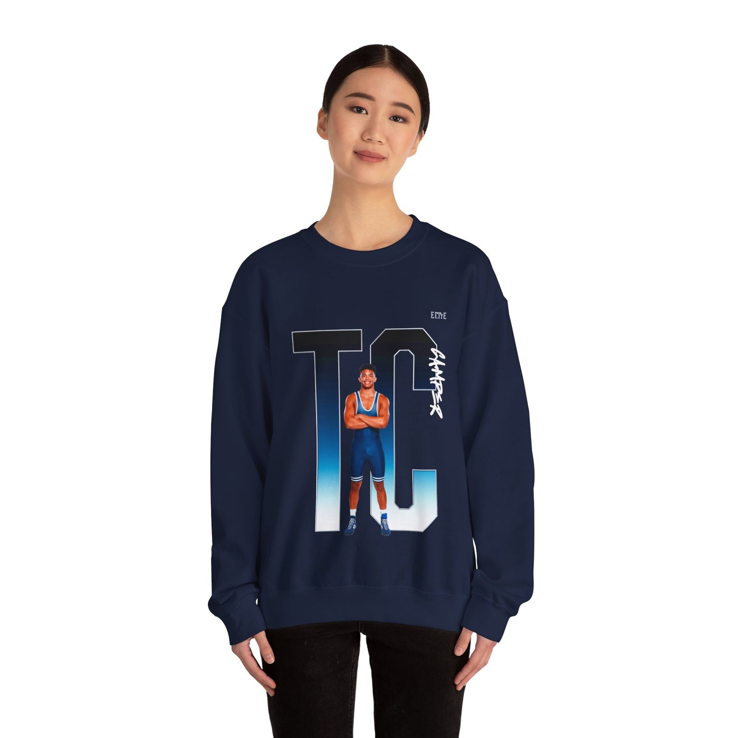 Tavian Camper Player Icon Crewneck Sweatshirt