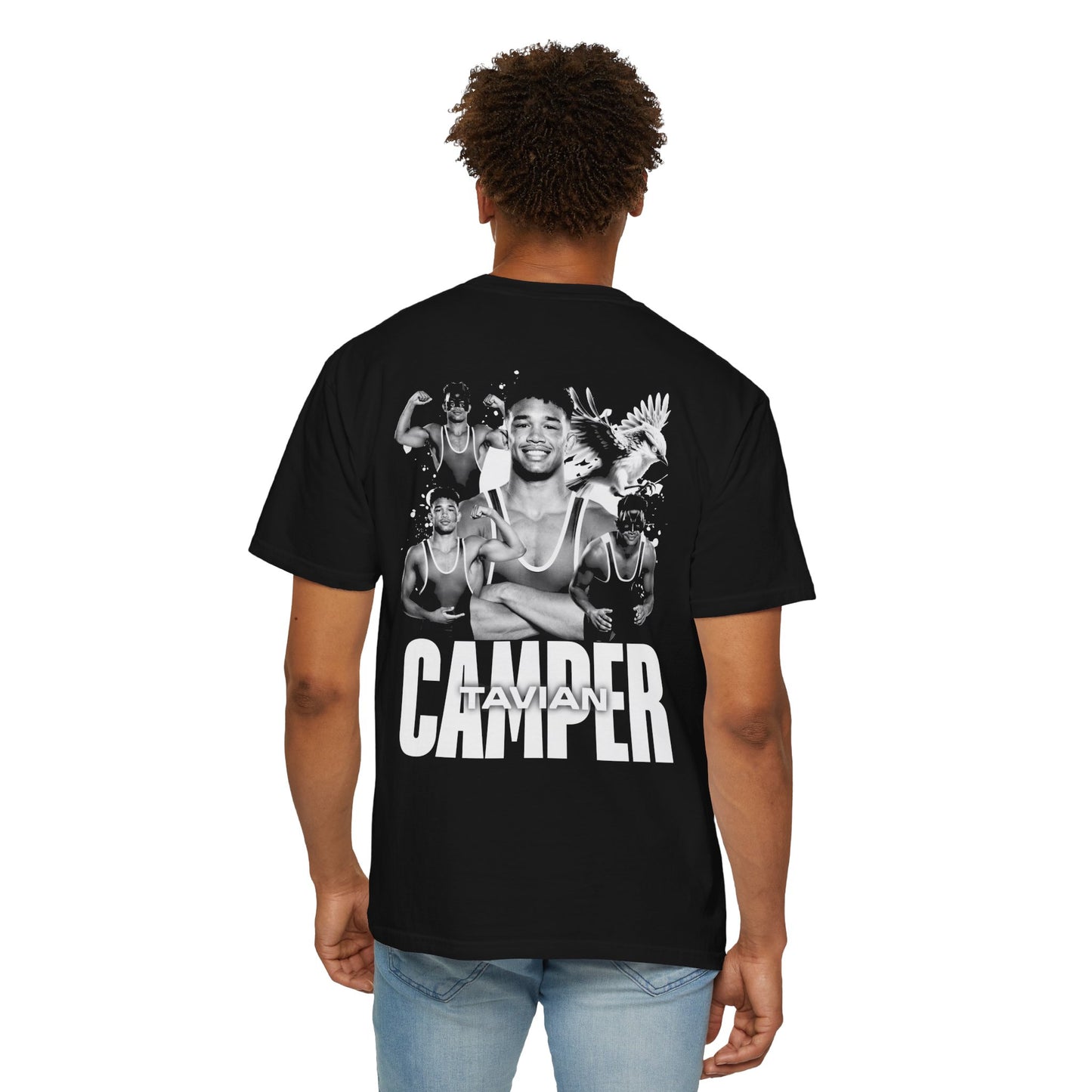 Tavian Camper Vintage Blackout Premium Tee
