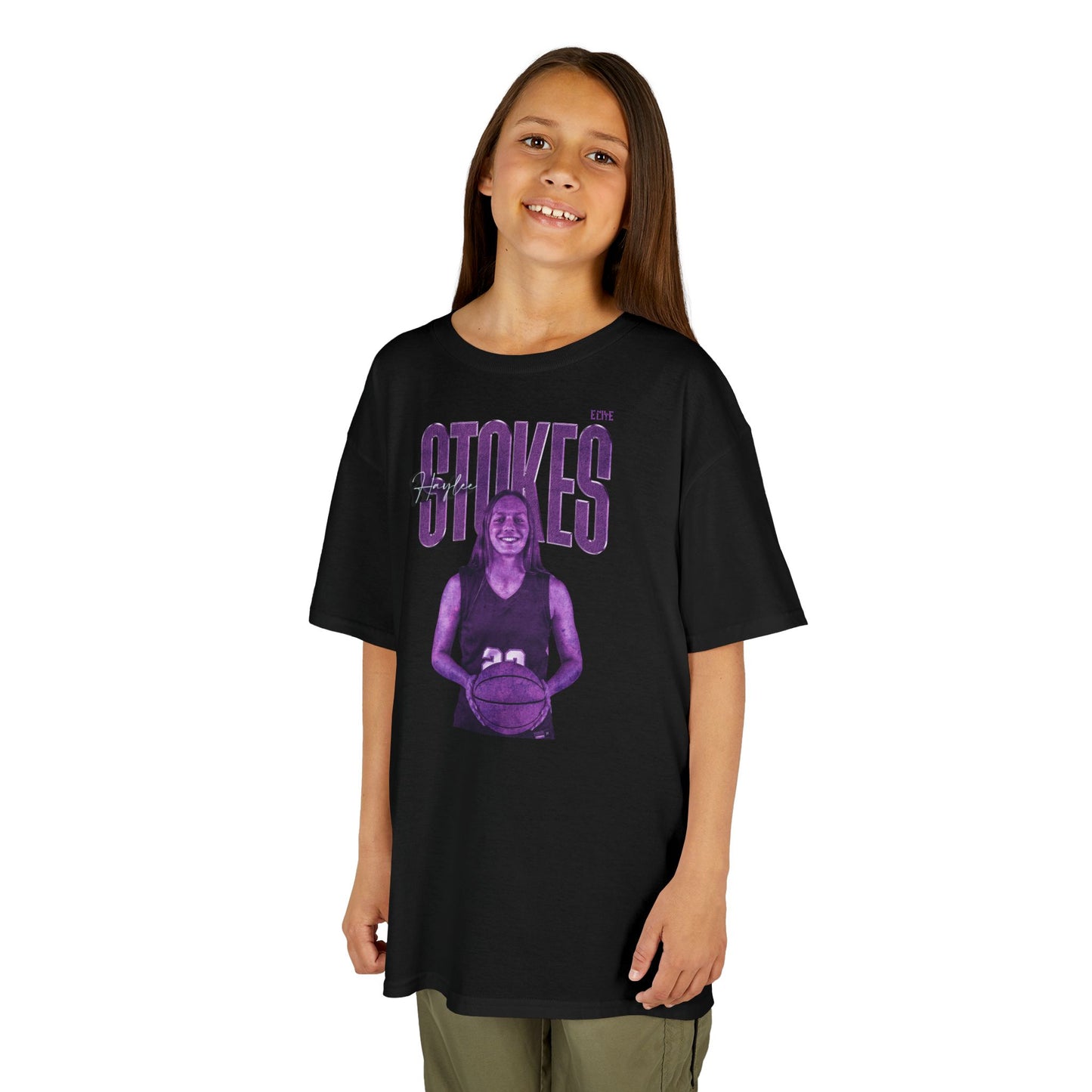 Haylee Stokes Faded Glory Kids Tee