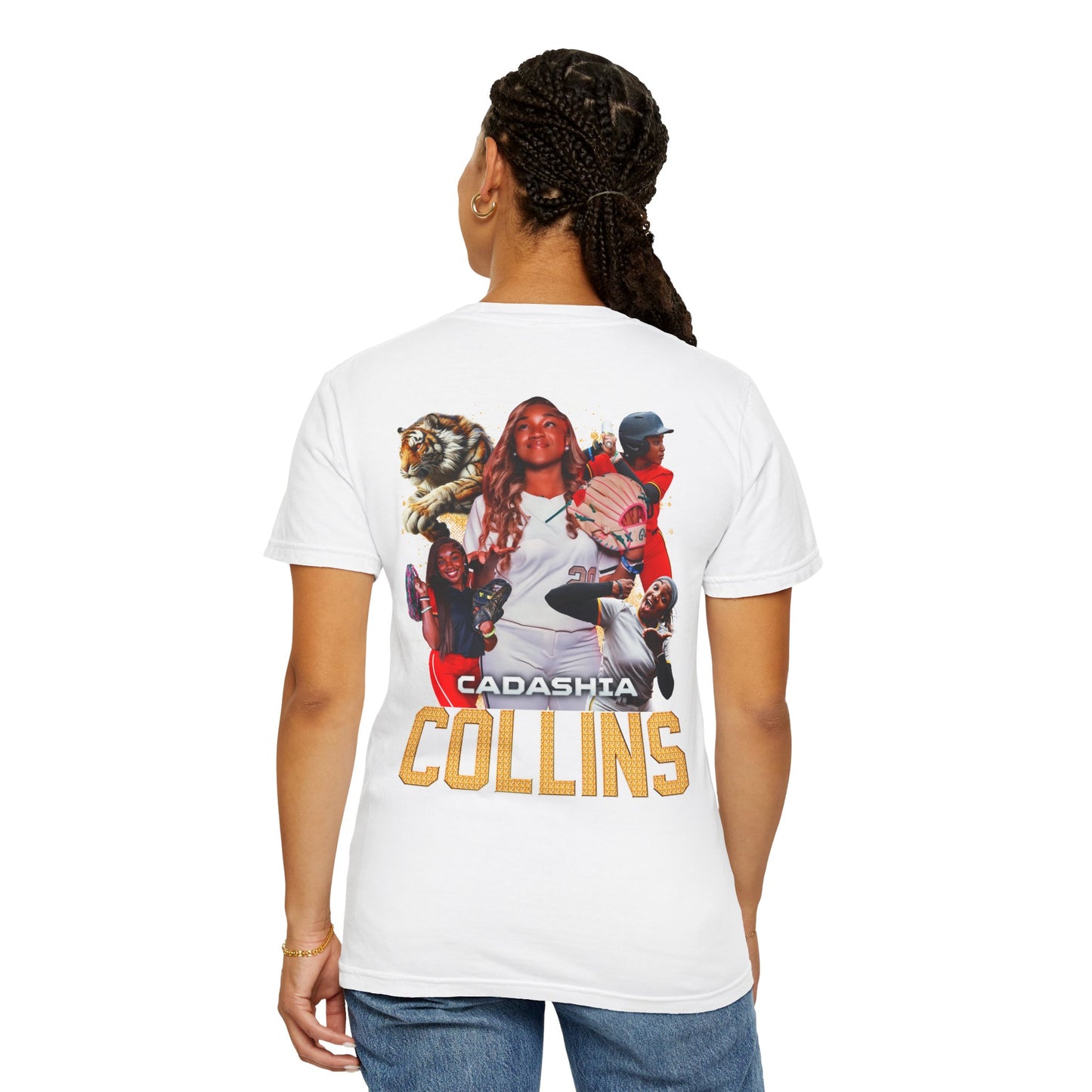 Cadashia Collins Logo Front & Back Premium Tee