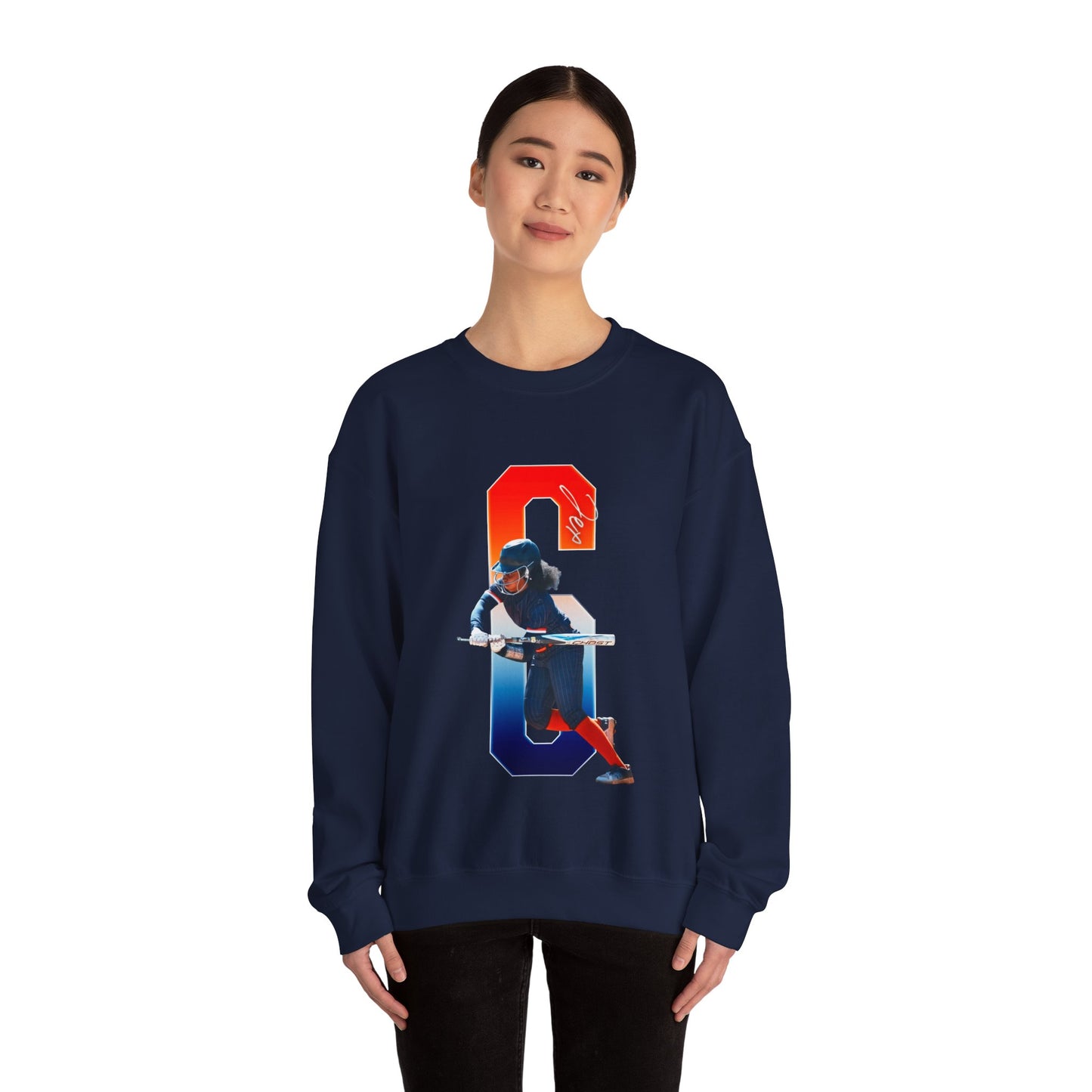 Leinayiah Jex Player Icon Number Crewneck Sweatshirt