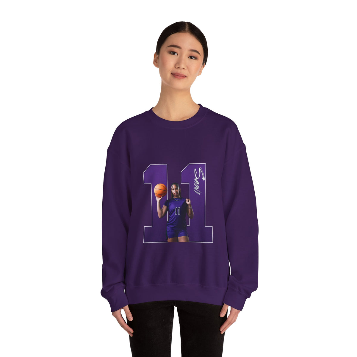 Ava Sawi Palyer Icon Number Crewneck Sweatshirt