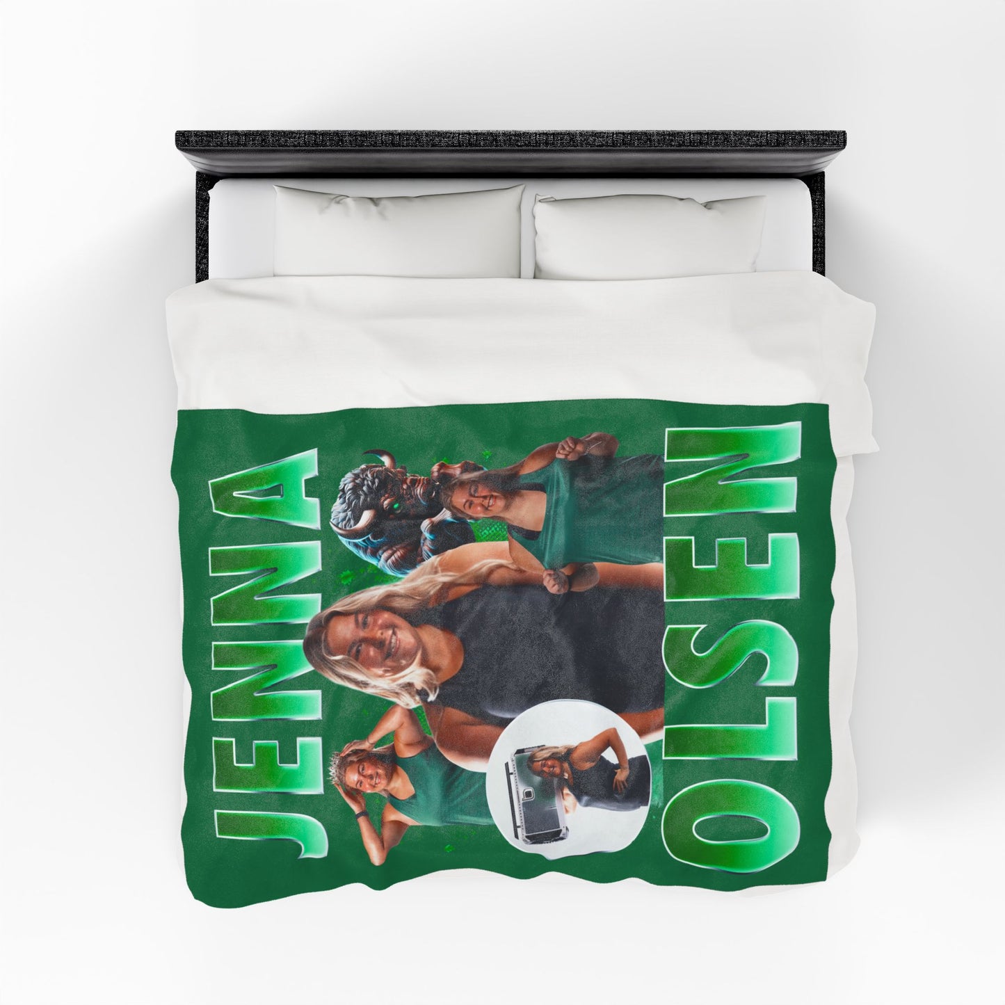 Jenna Olsen 60"-80" Plush Blanket