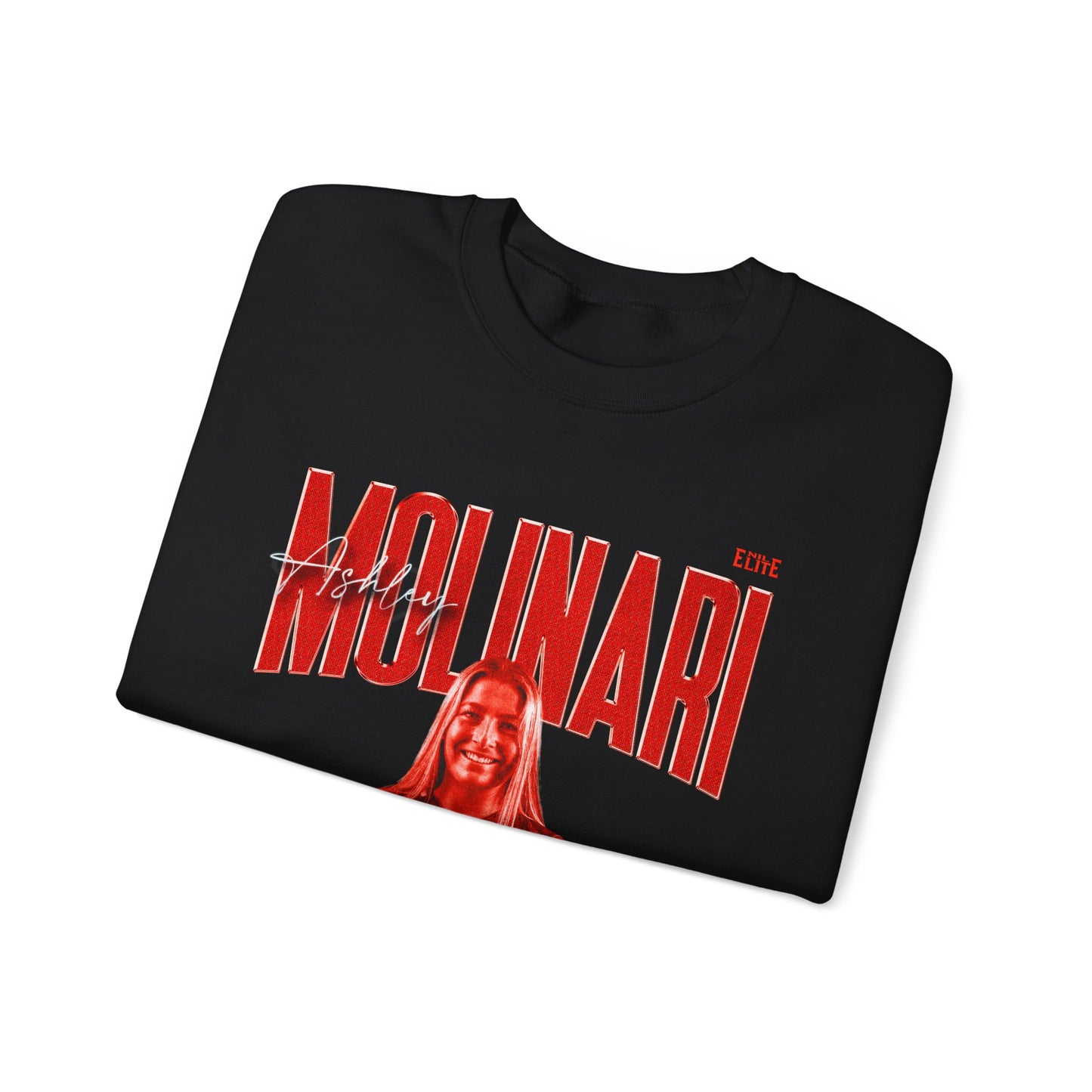 Ashley Molinari Faded Glory Crewneck Sweatshirt