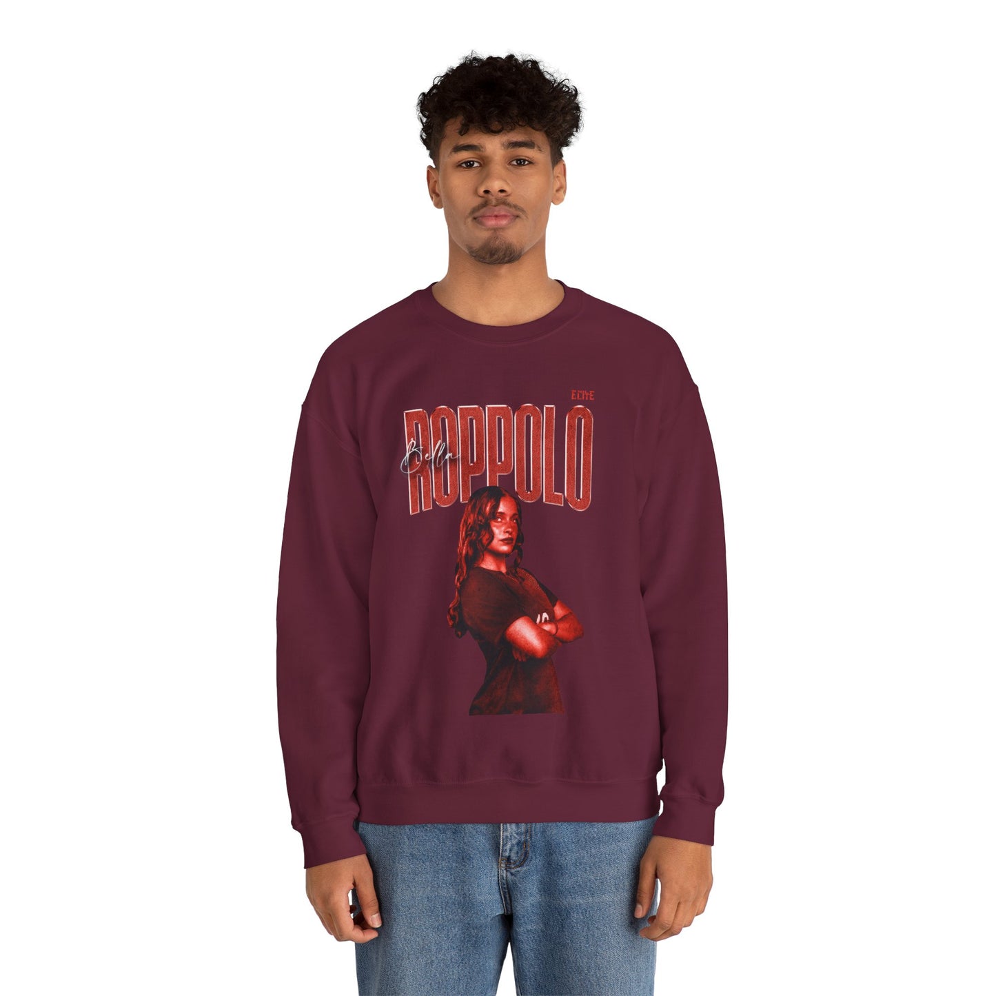 Bella Roppolo Faded Glory Crewneck Sweatshirt