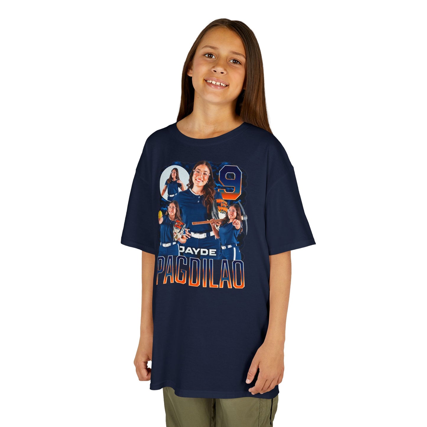 Jayde Pagdilao Name & Number Combo Kids Tee
