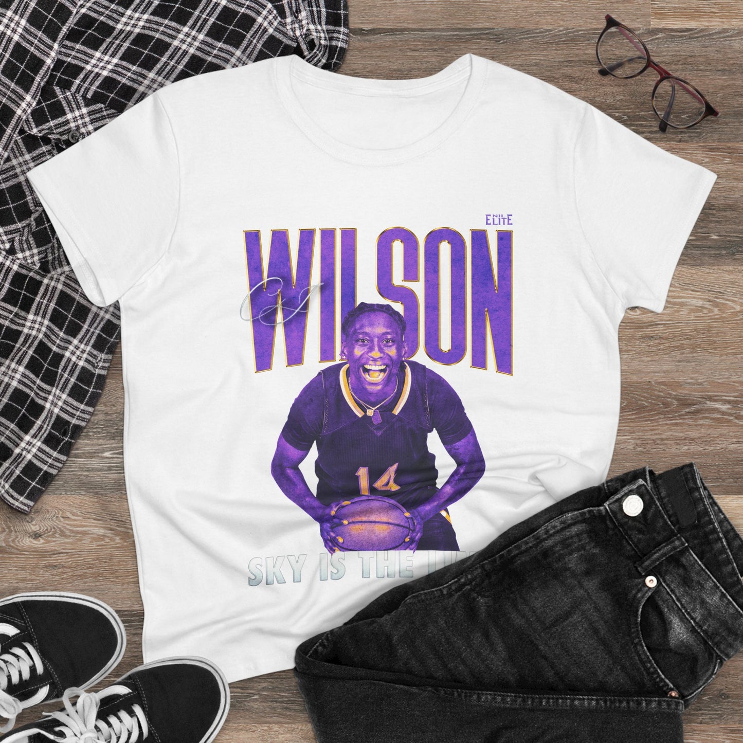 CJ Wilson Faded Glory Women's Tee