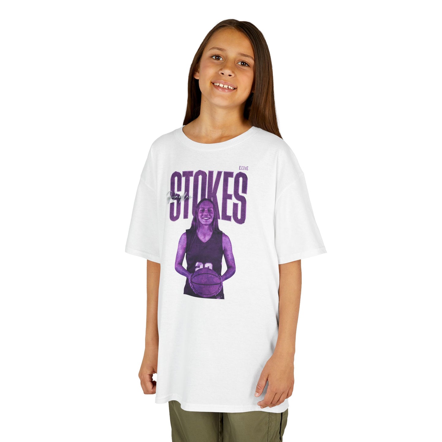 Haylee Stokes Faded Glory Kids Tee