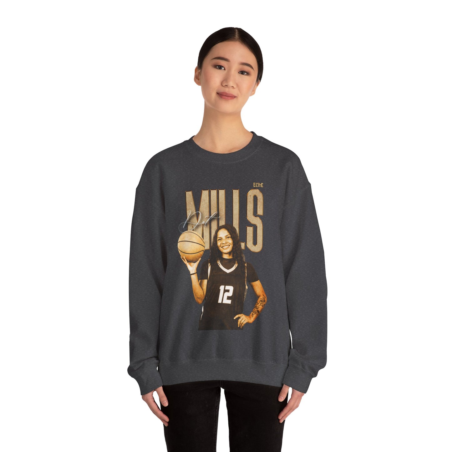 Dot Mills Faded Glory Crewneck Sweatshirt