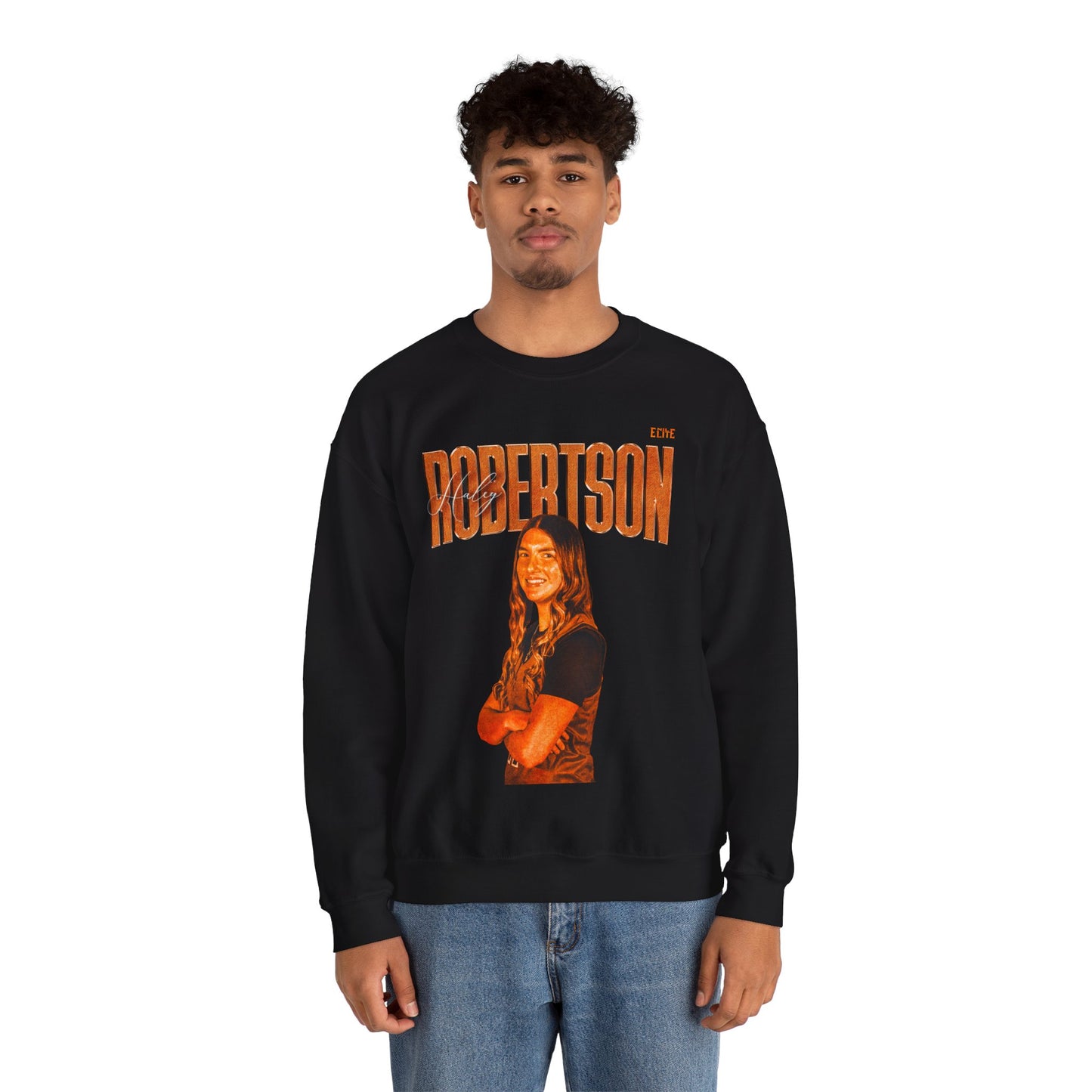 Haley Robertson Faded Glory Crewneck Sweatshirt