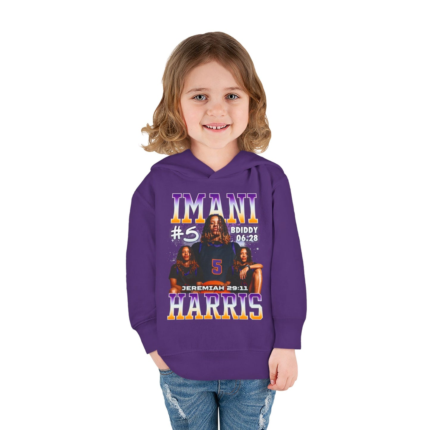 Imani Harris Toddler Pullover Hoodie