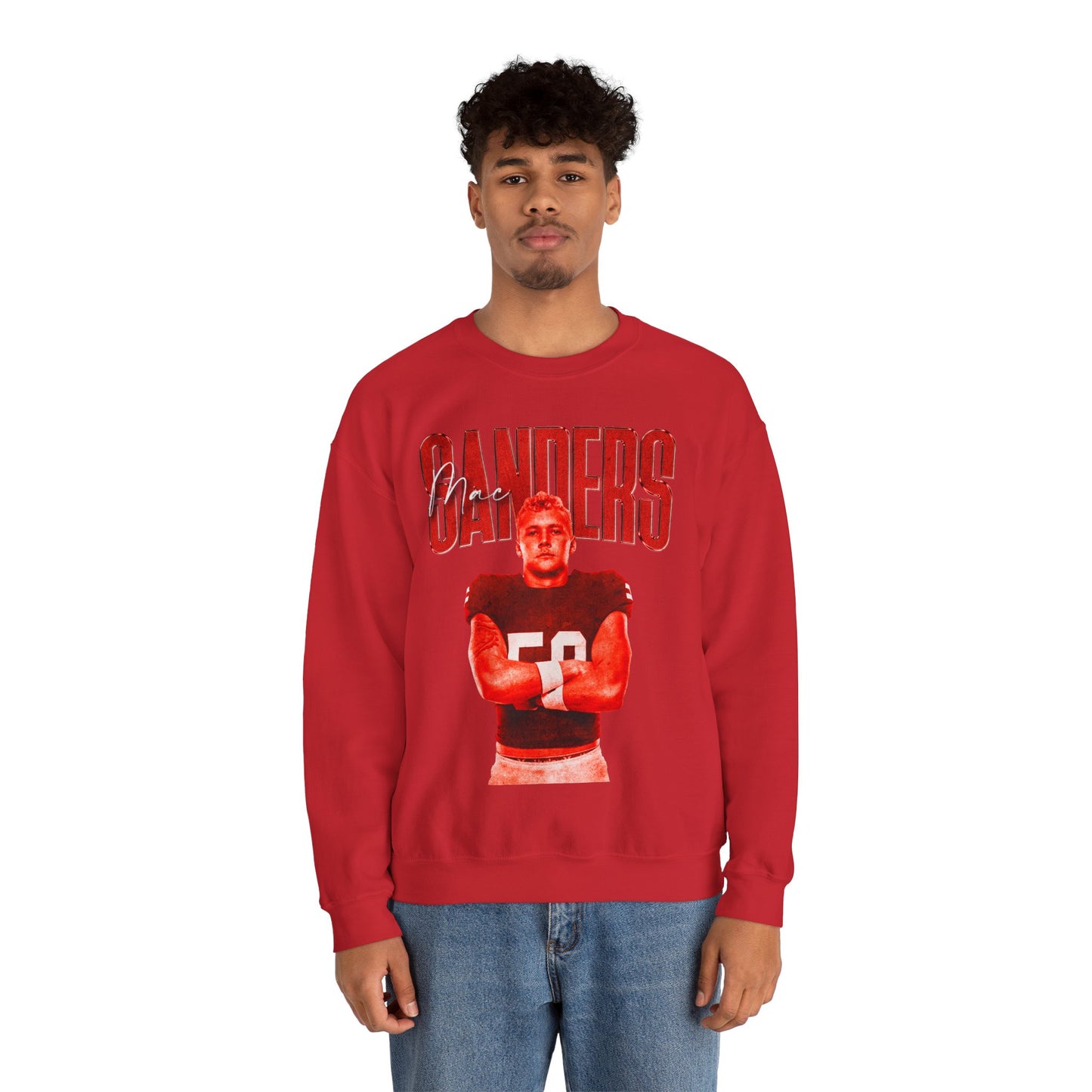 Mac Sanders Faded Glory Crewneck Sweatshirt