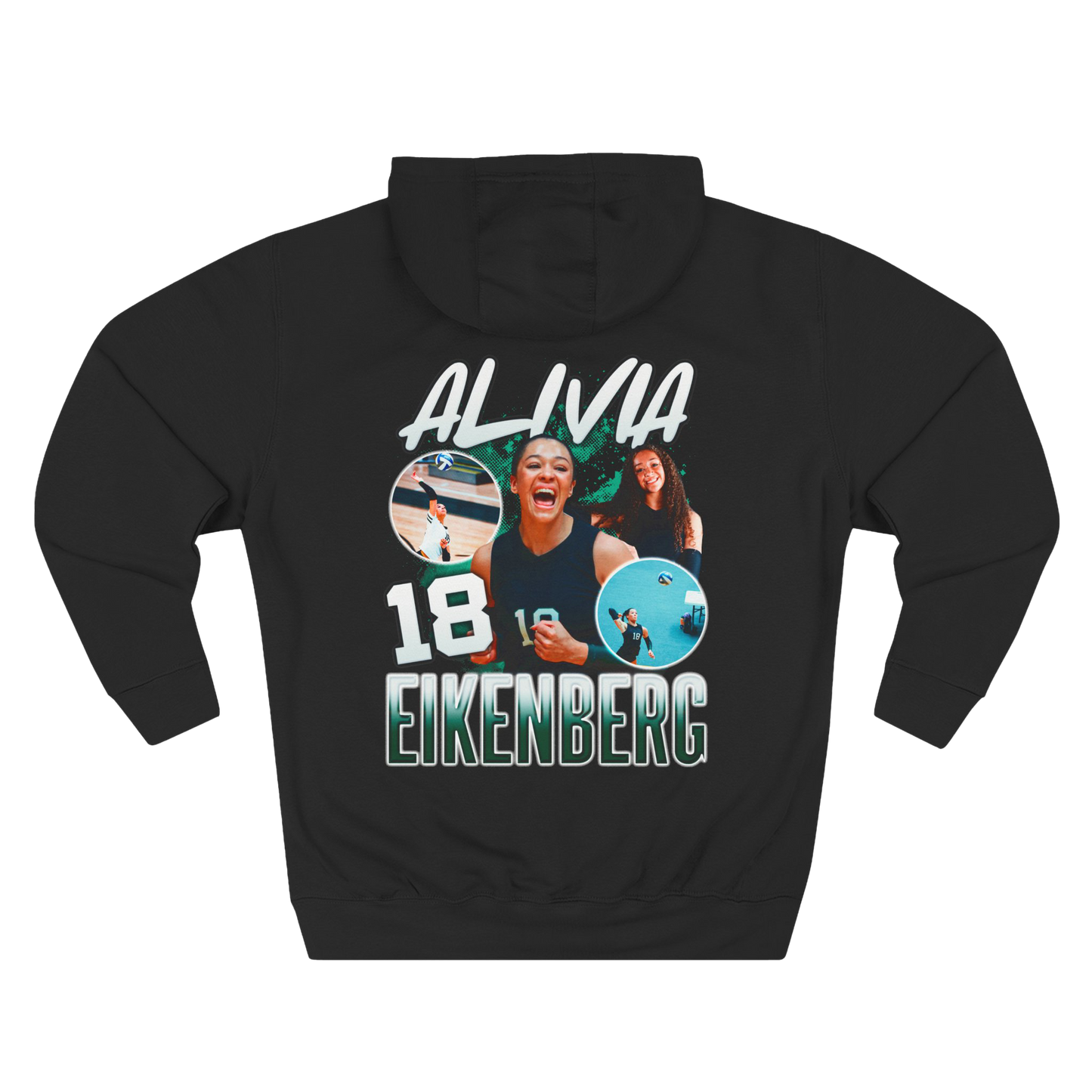 Alivia Eikenberg Soft-Style Badge Hoodie