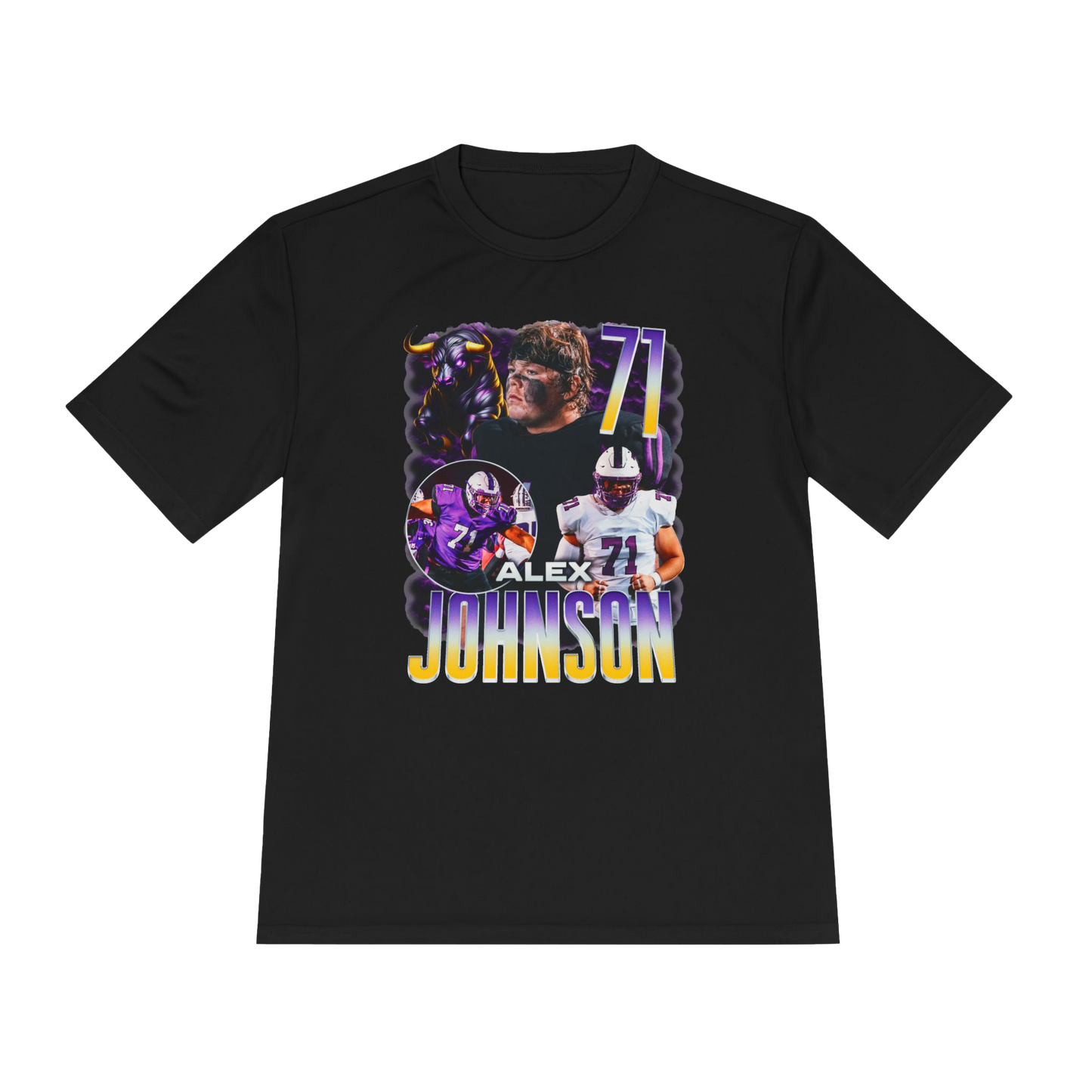 Alex Johnson Unisex Moisture Wicking Tee