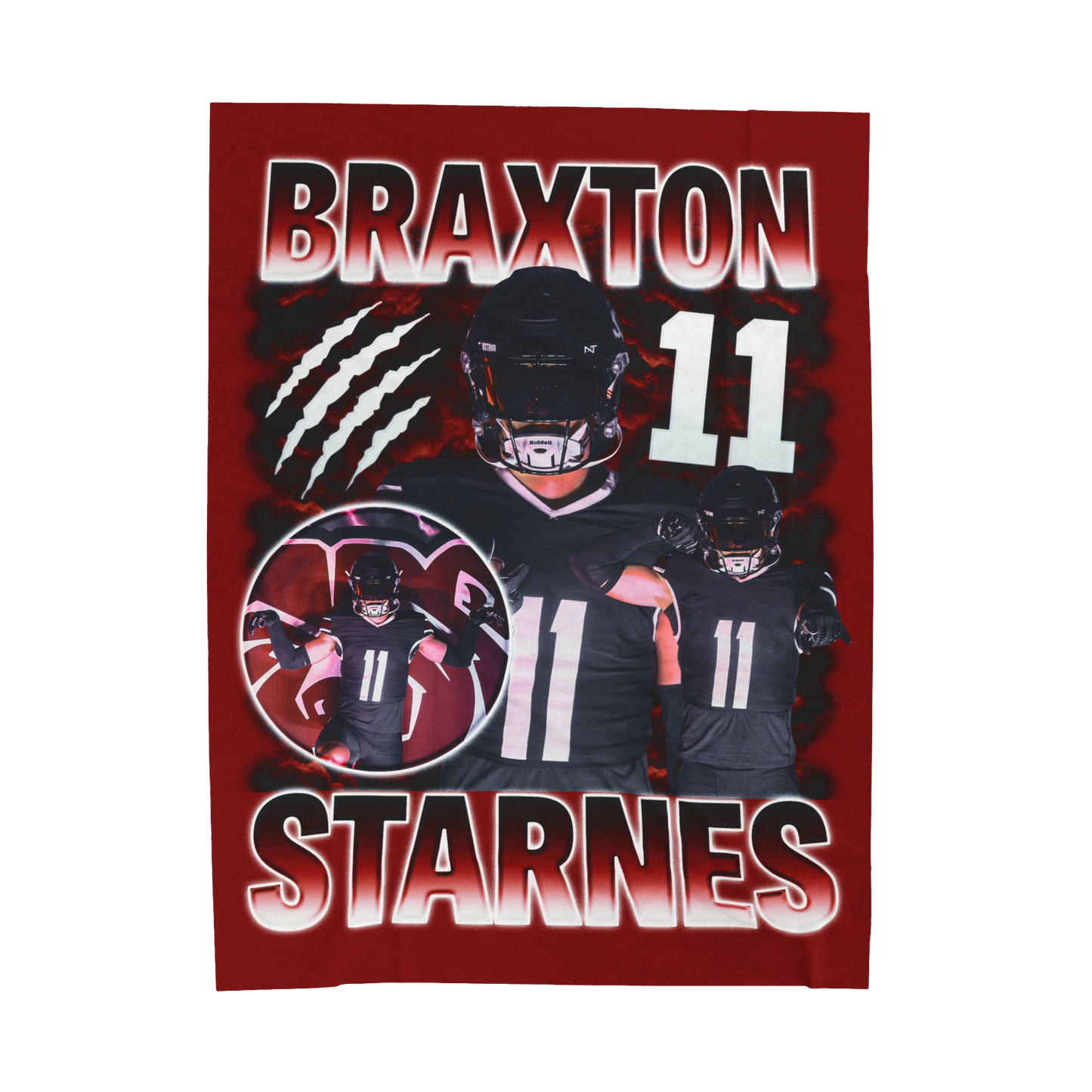 Braxton Starnes 60"-80" Plush Blanket