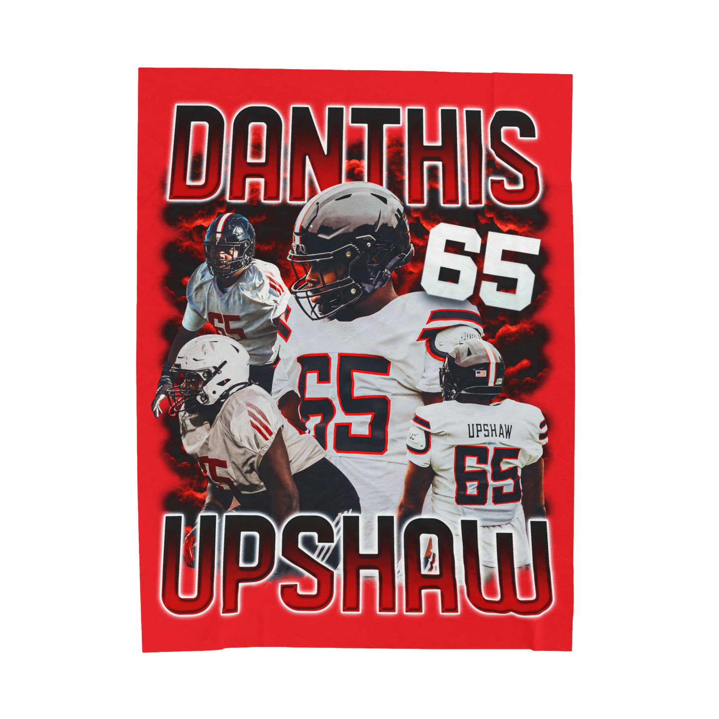 Danthis Upshaw 60"-80" Plush Blanket