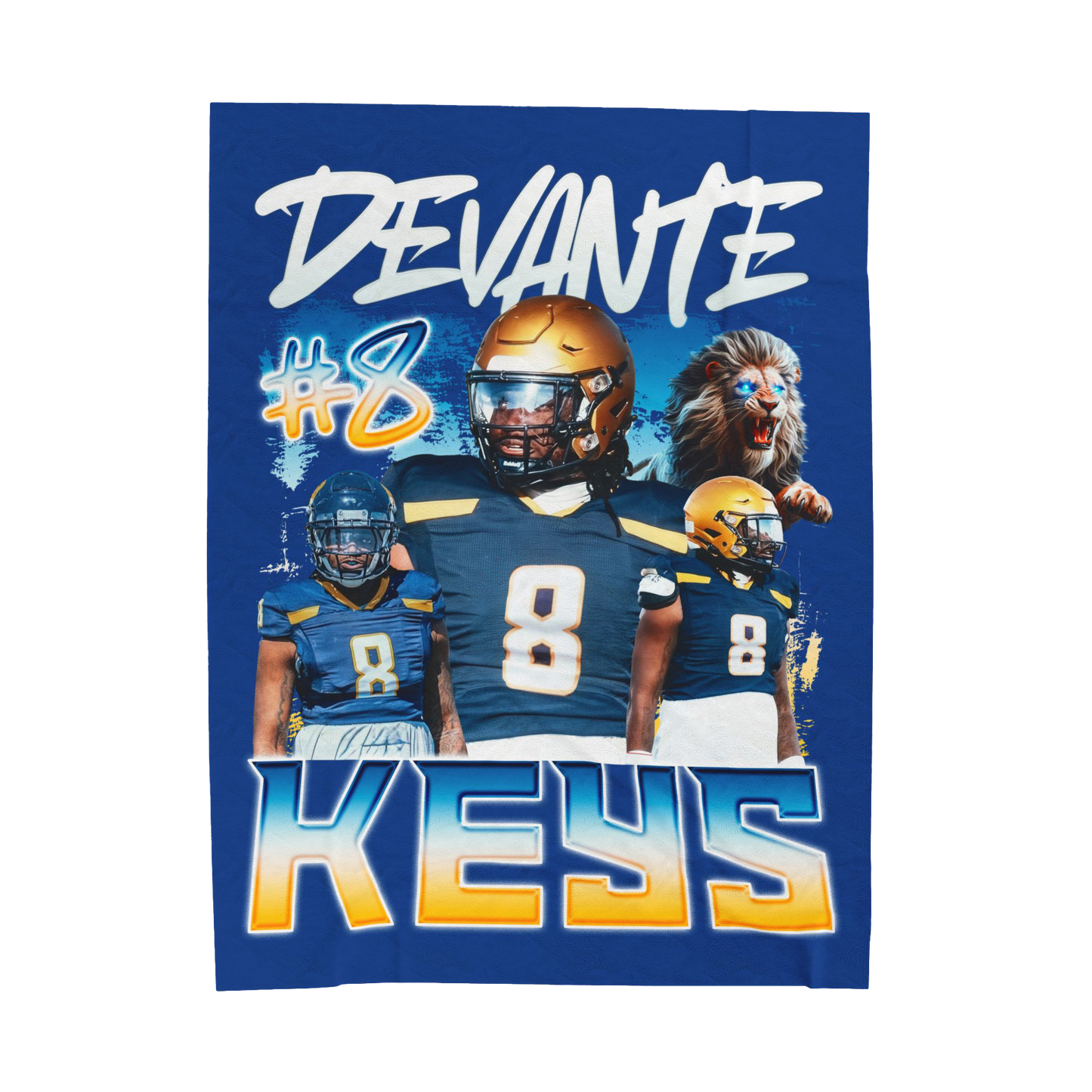 Devante Keys 60"-80" Plush Blanket